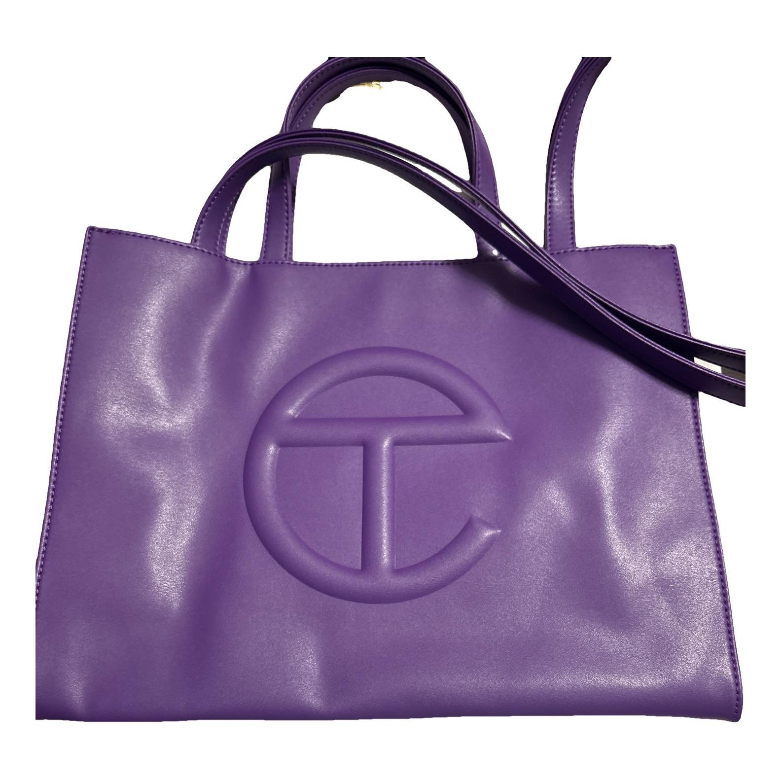 Large Shopping Bag vegan leather clutch bag
