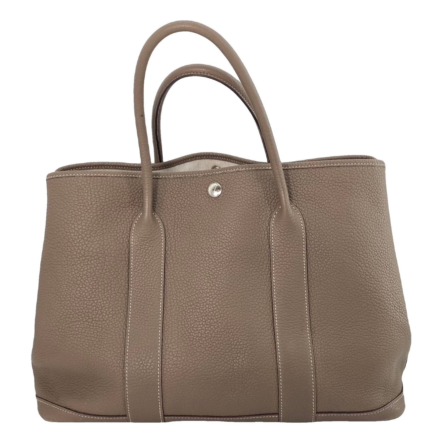Garden Party leather tote