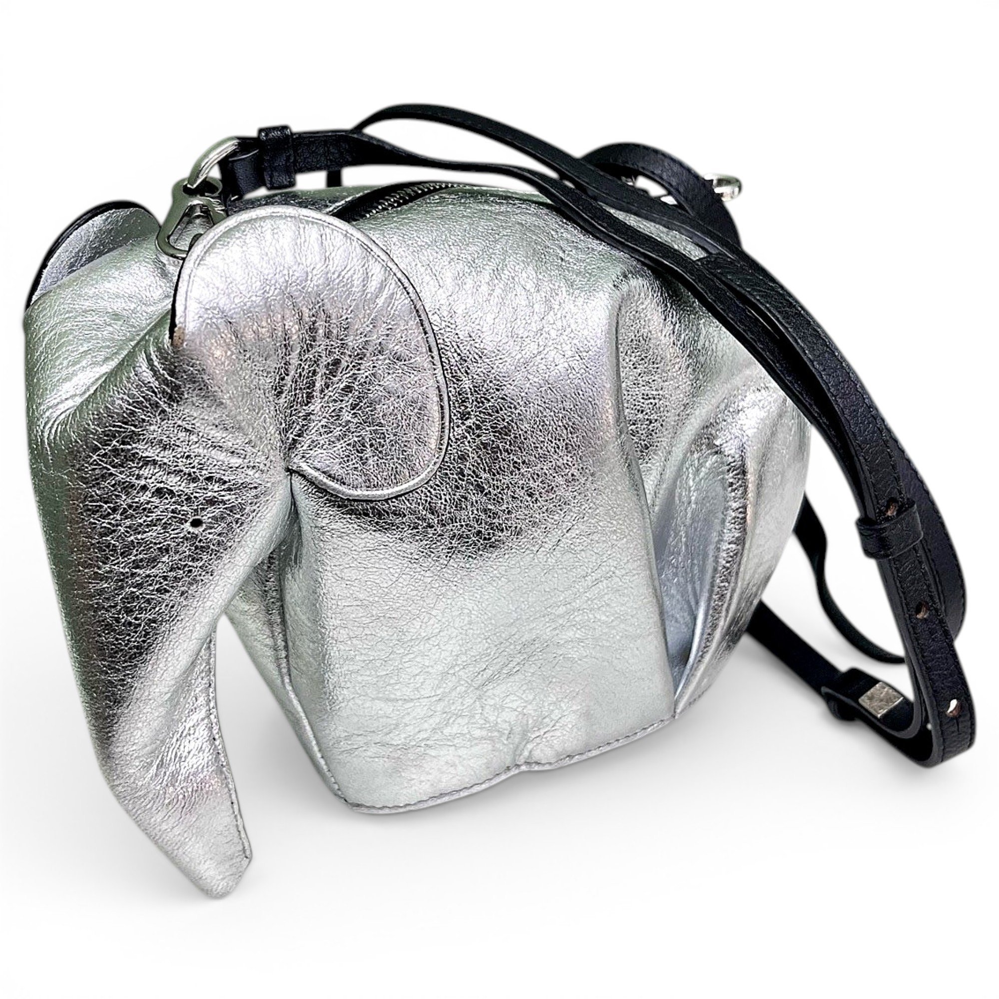 Animals leather handbag