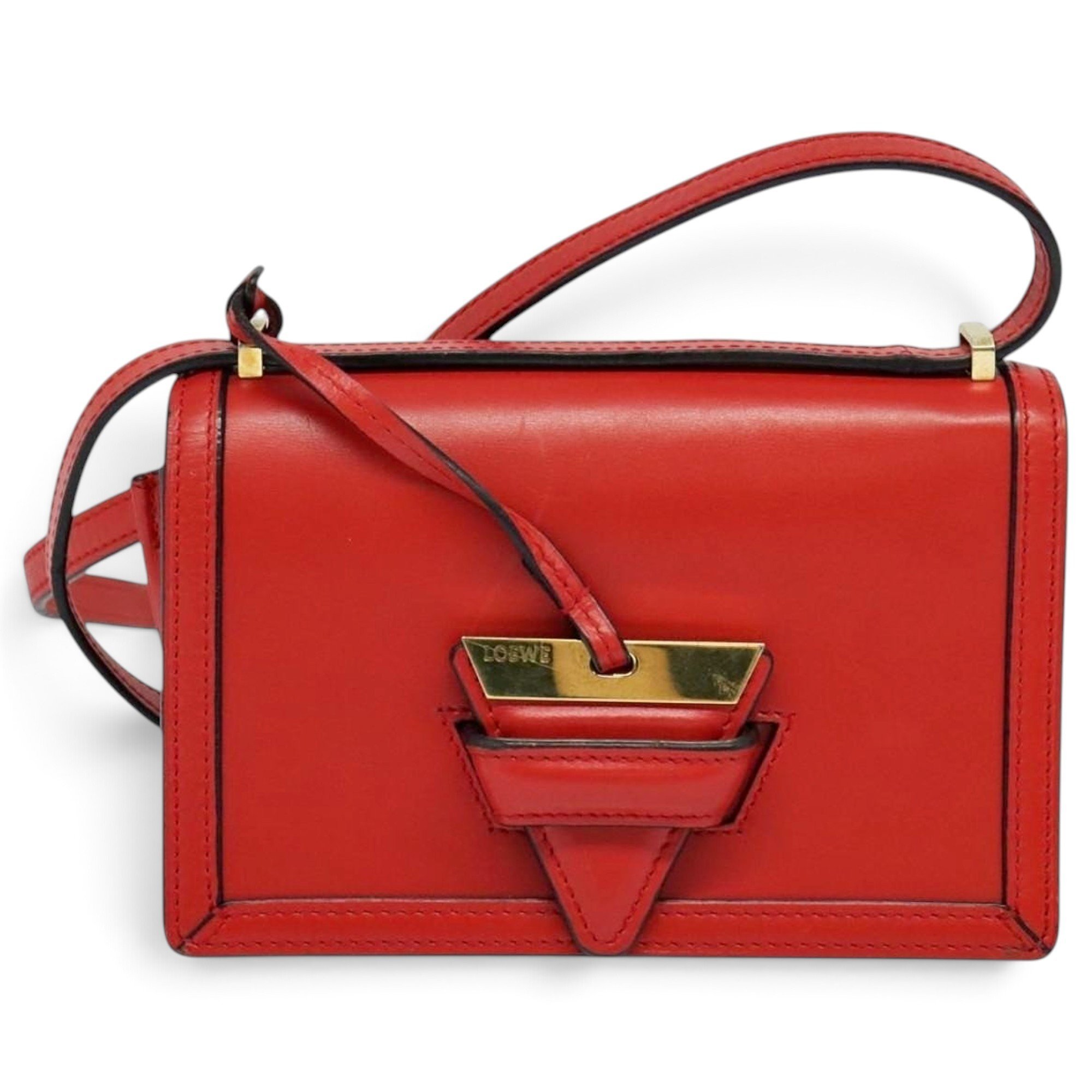 Barcelona leather handbag