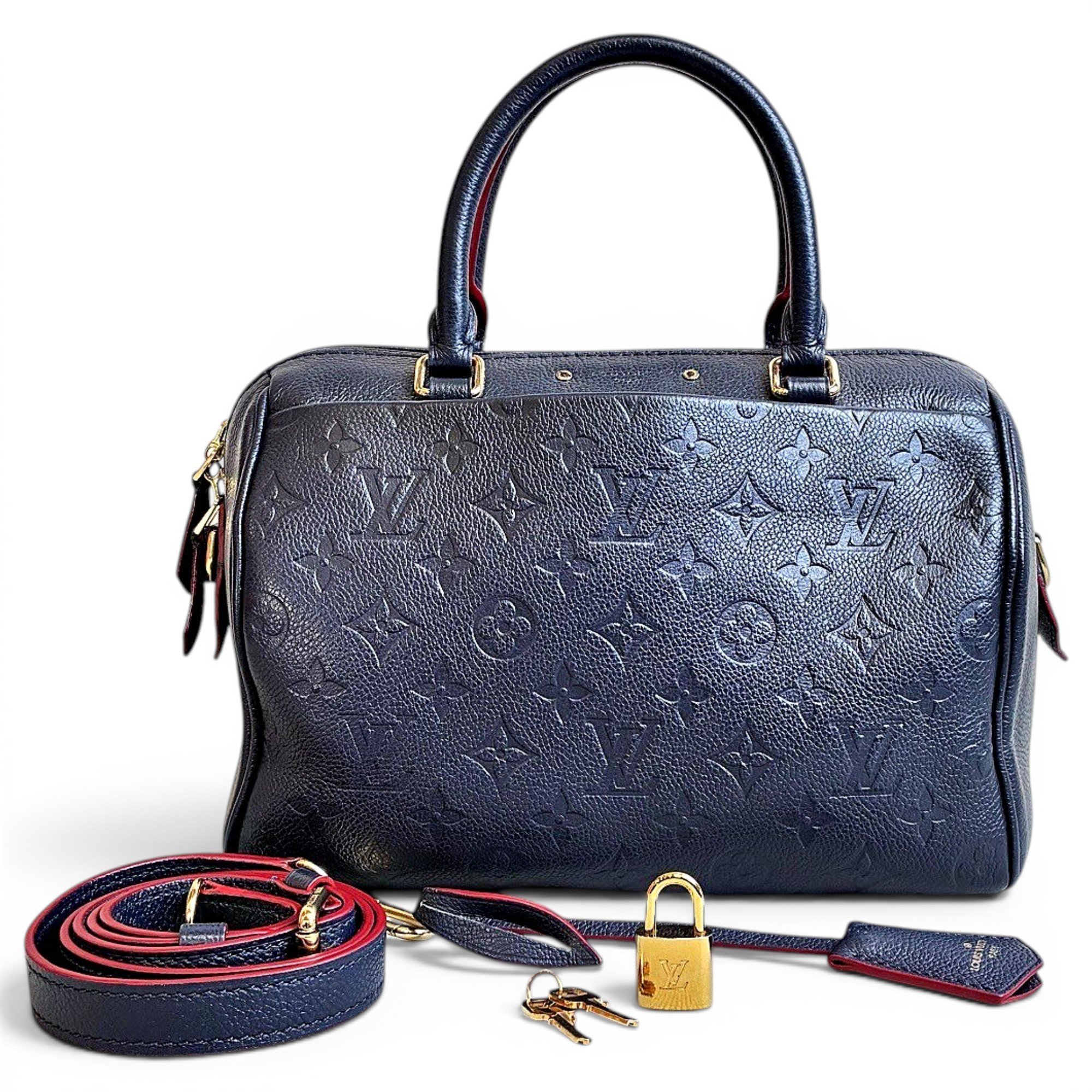 Speedy Bandoulière leather handbag