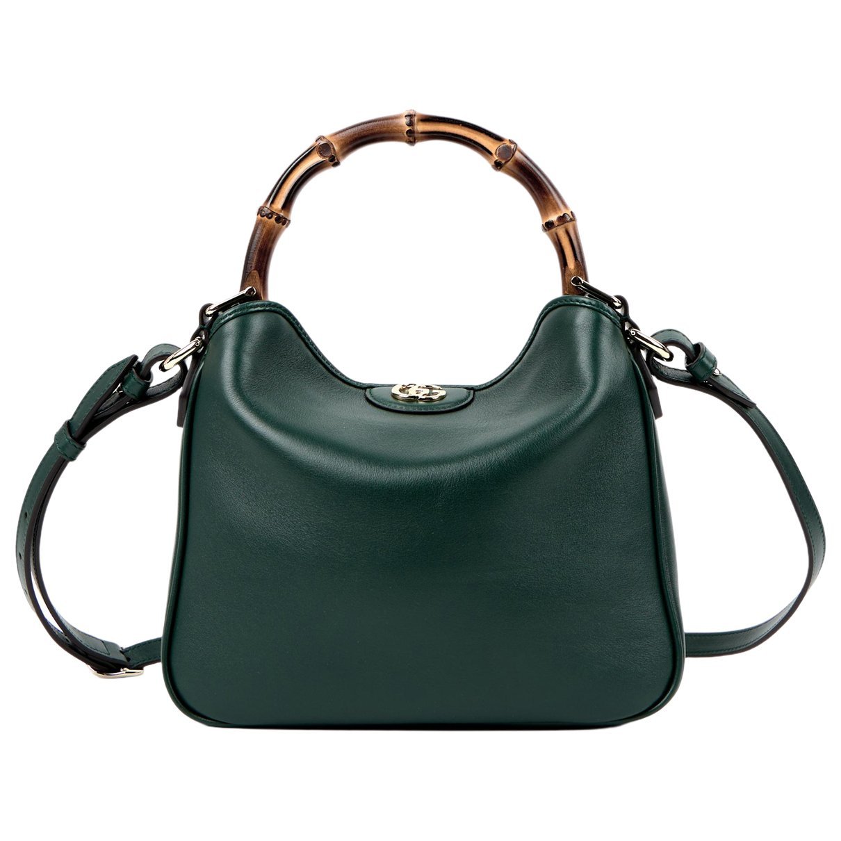 Diana Bamboo leather handbag