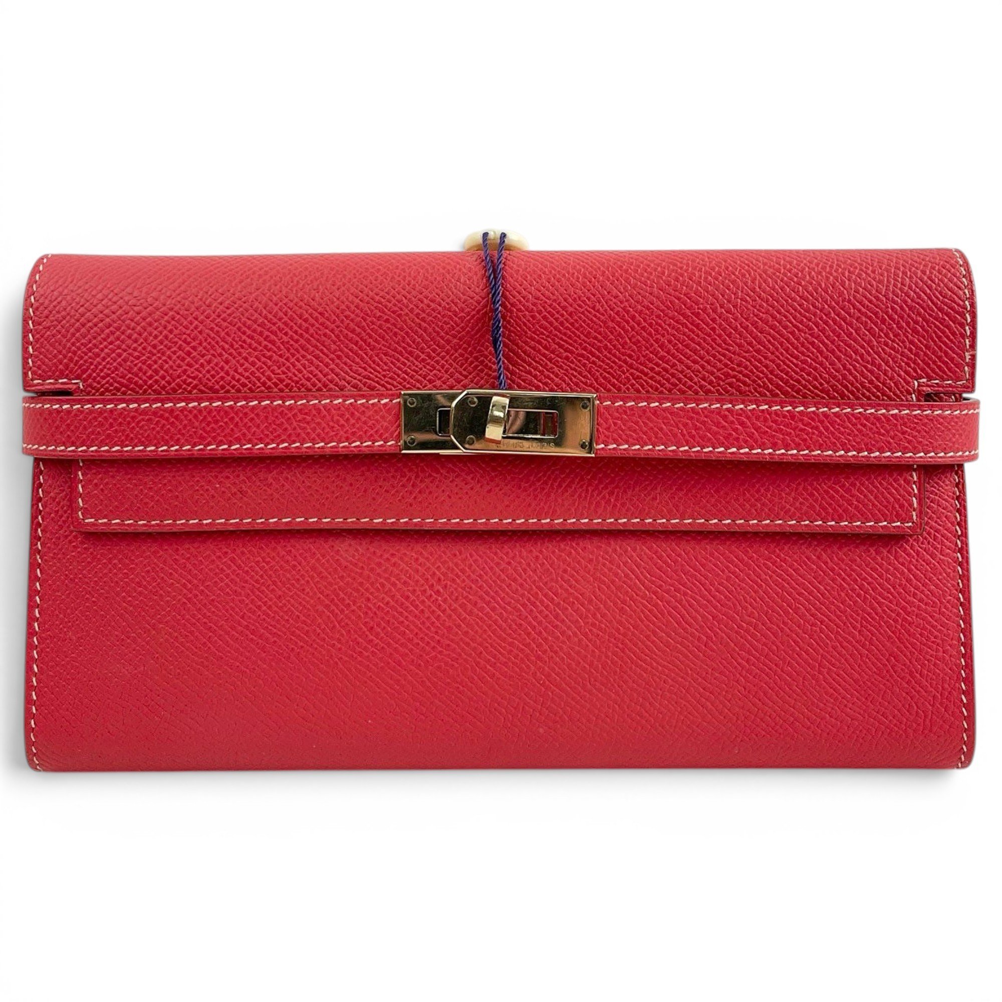 Kelly to go leather clutch bag