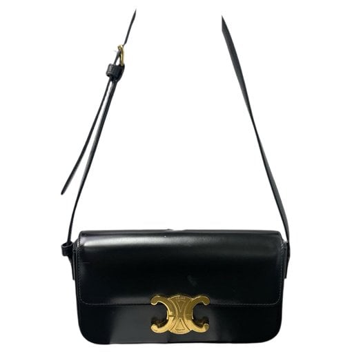 Triomphe Long leather handbag