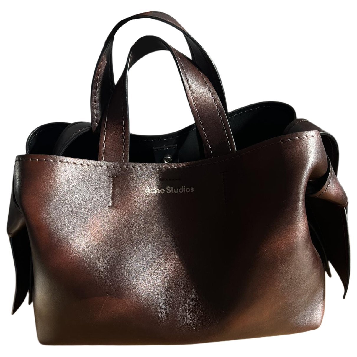 Musubi leather tote