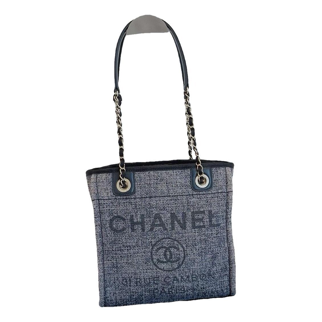 Deauville Chain tweed tote