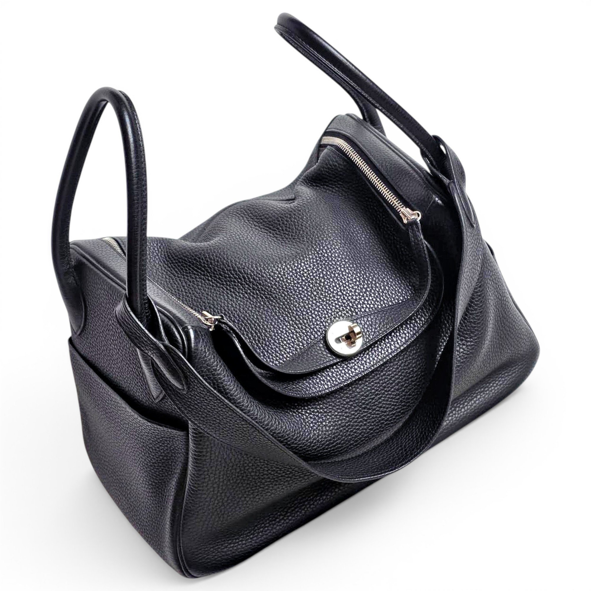 Lindy leather handbag