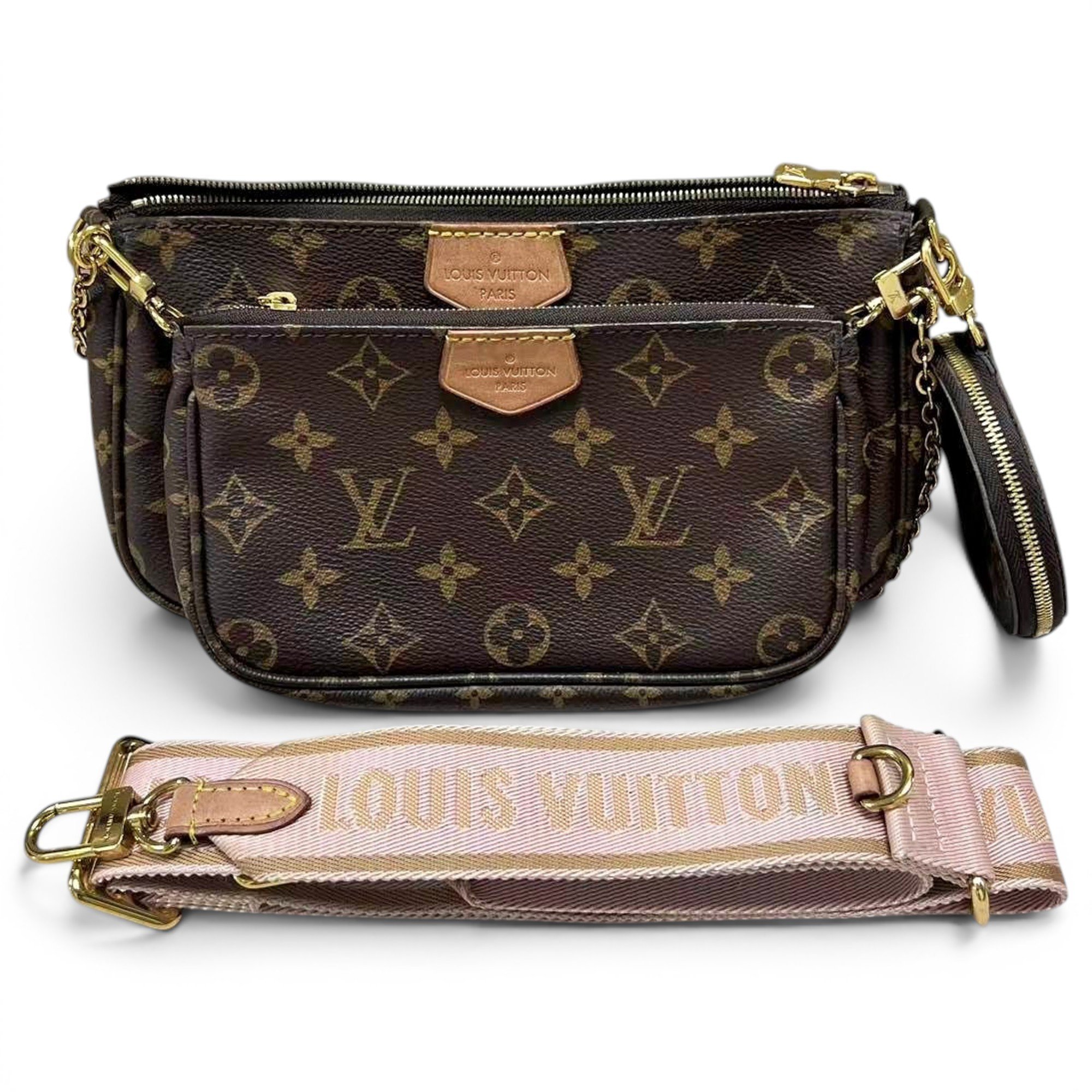 Multi Pochette Accessoires leather handbag