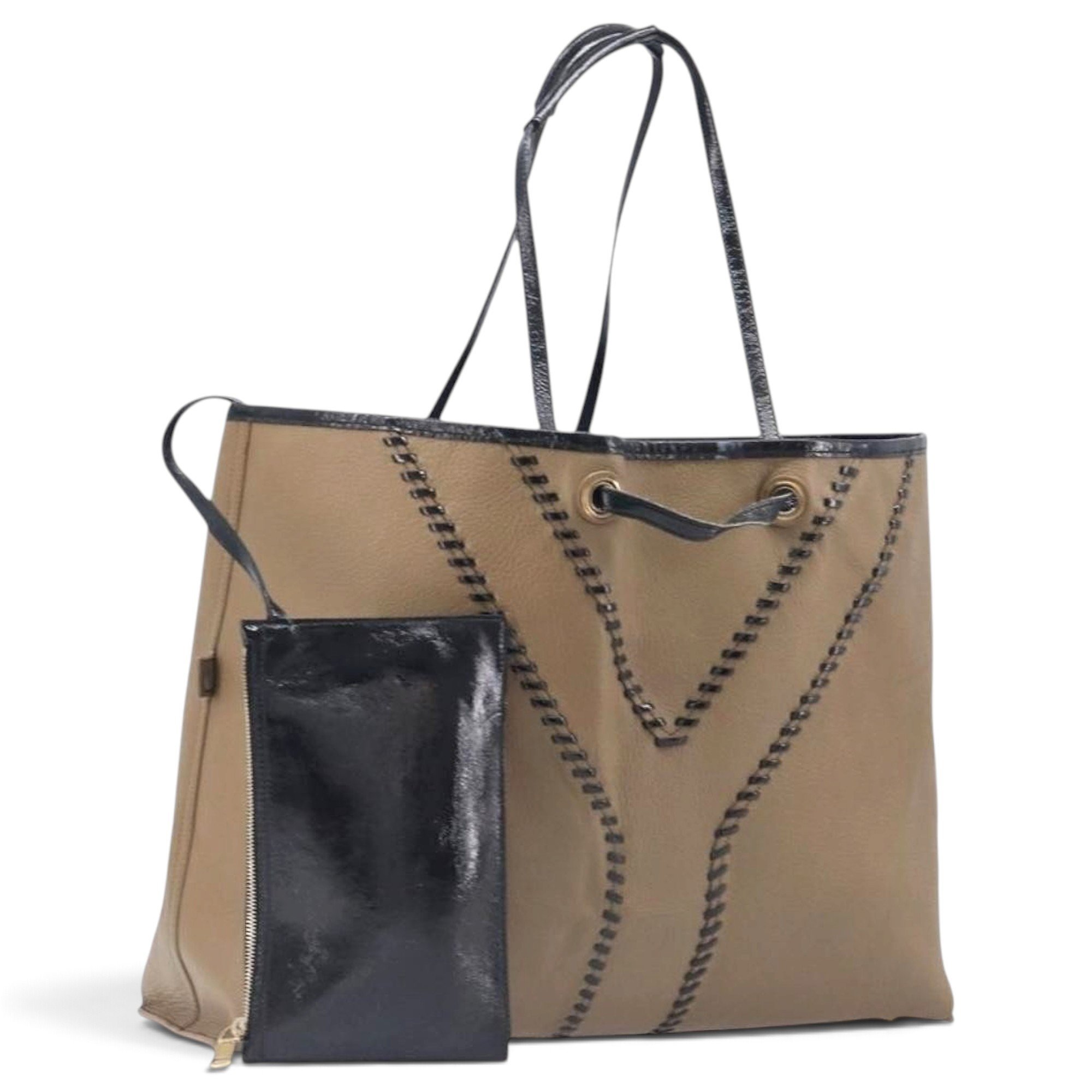 Saint Laurent Patent leather tote