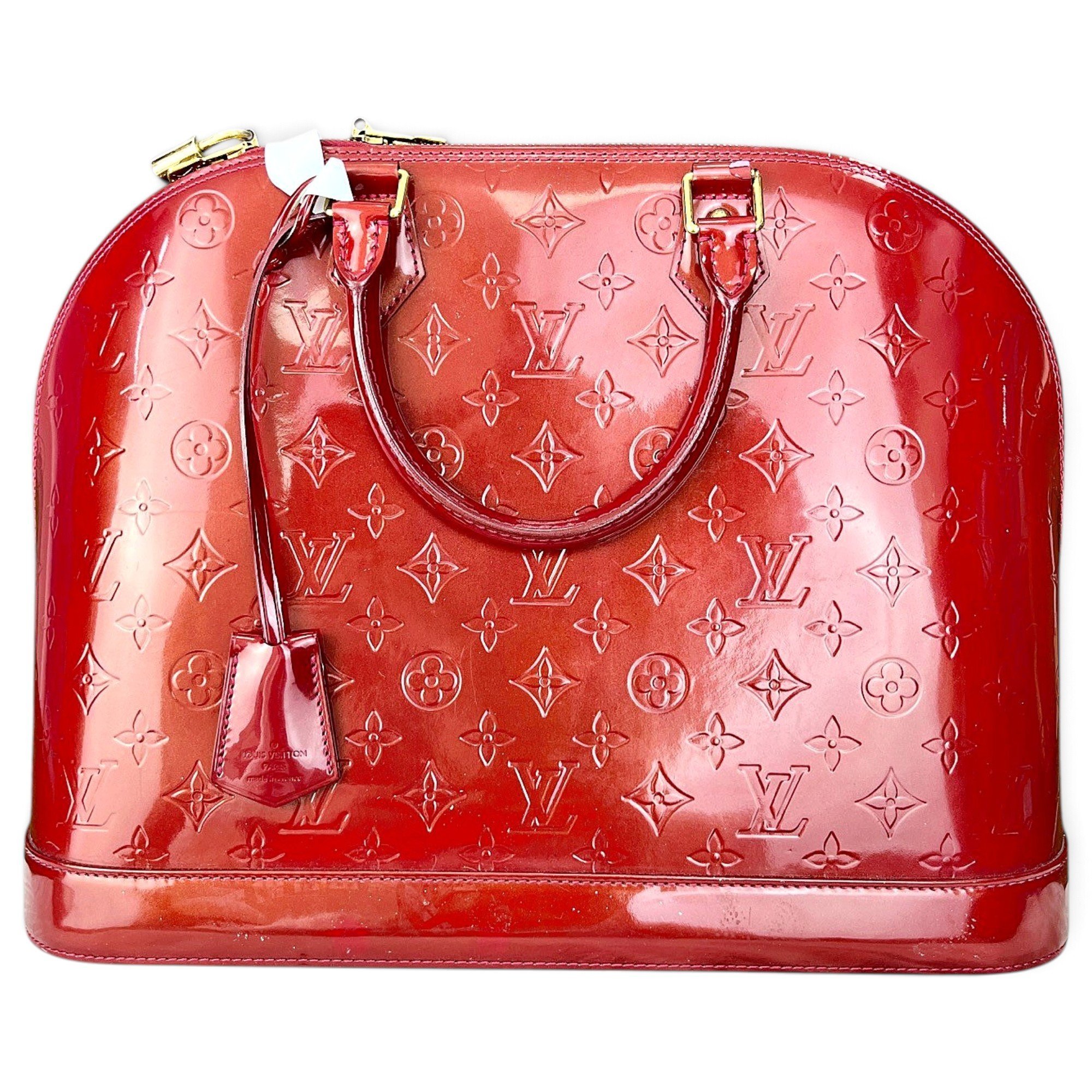 Alma patent leather handbag