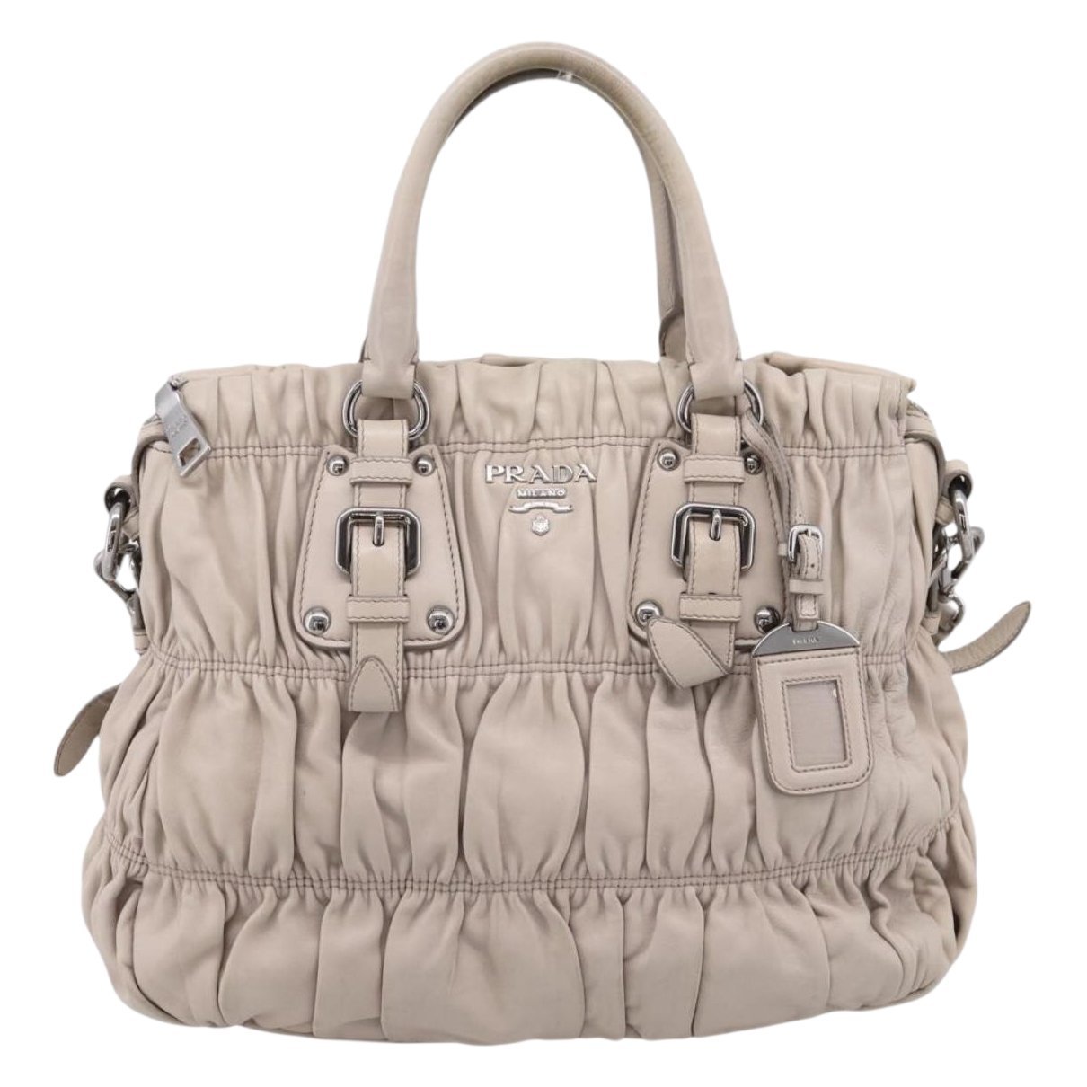 Leather tote