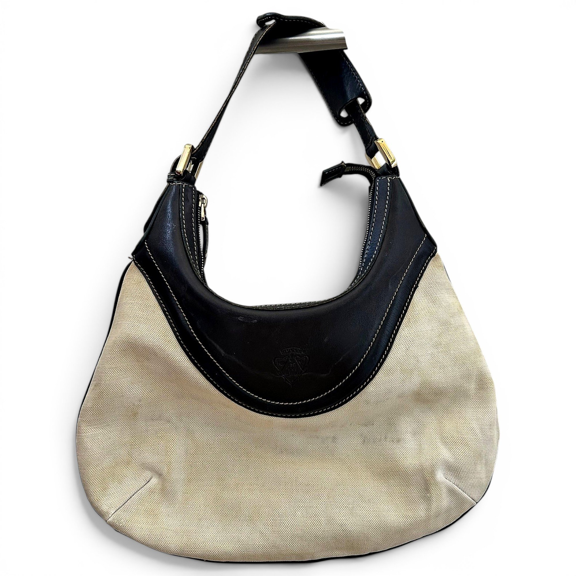 Hysteria linen handbag