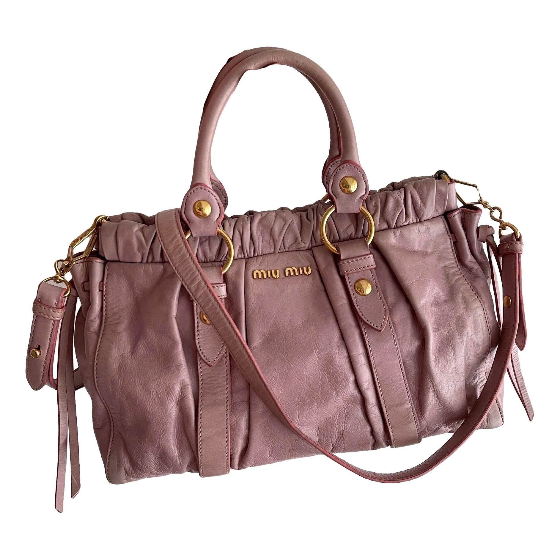 Vitello leather crossbody bag