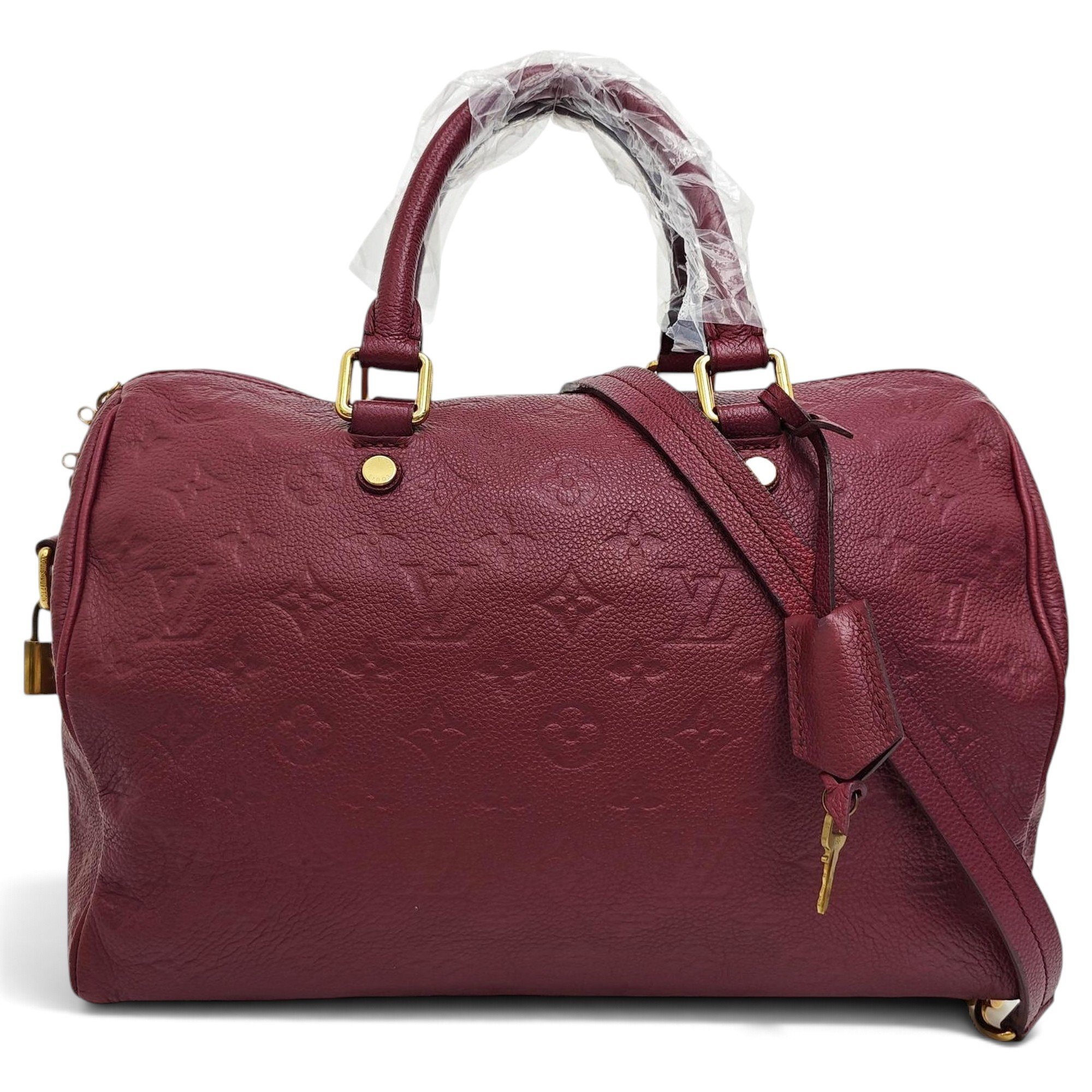 Speedy Bandoulière leather handbag