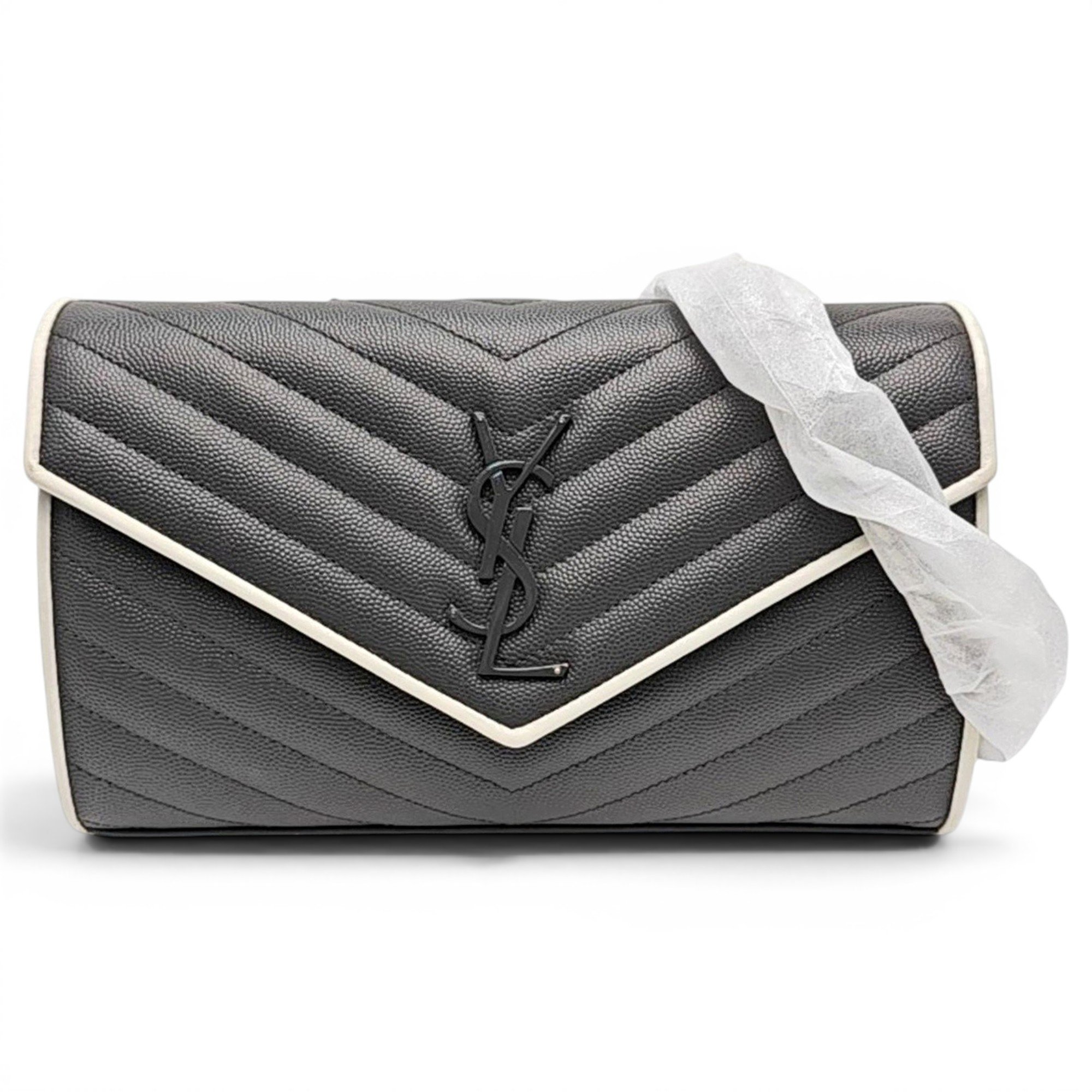 Baby monogramme leather handbag