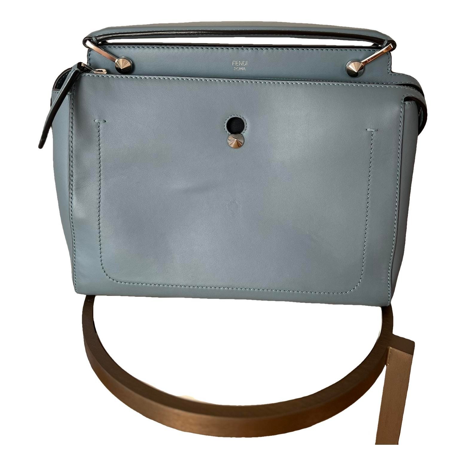 Dot Com leather handbag