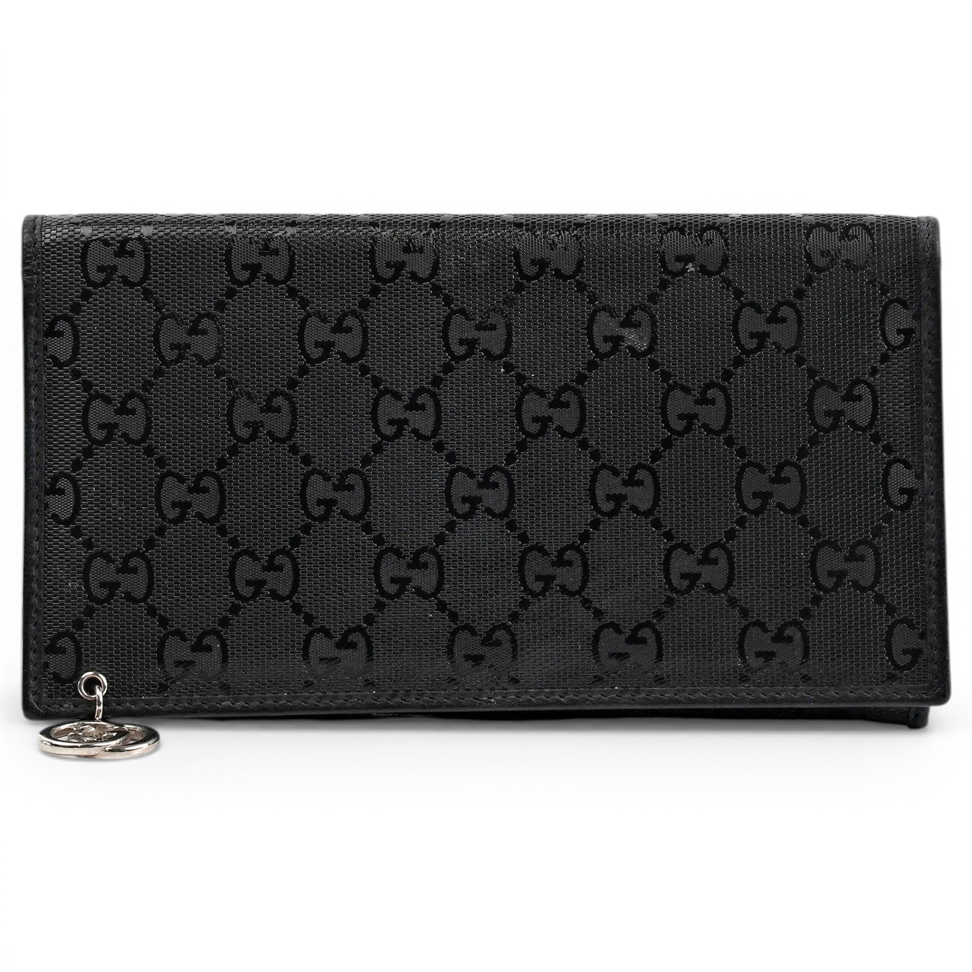 Patent leather handbag