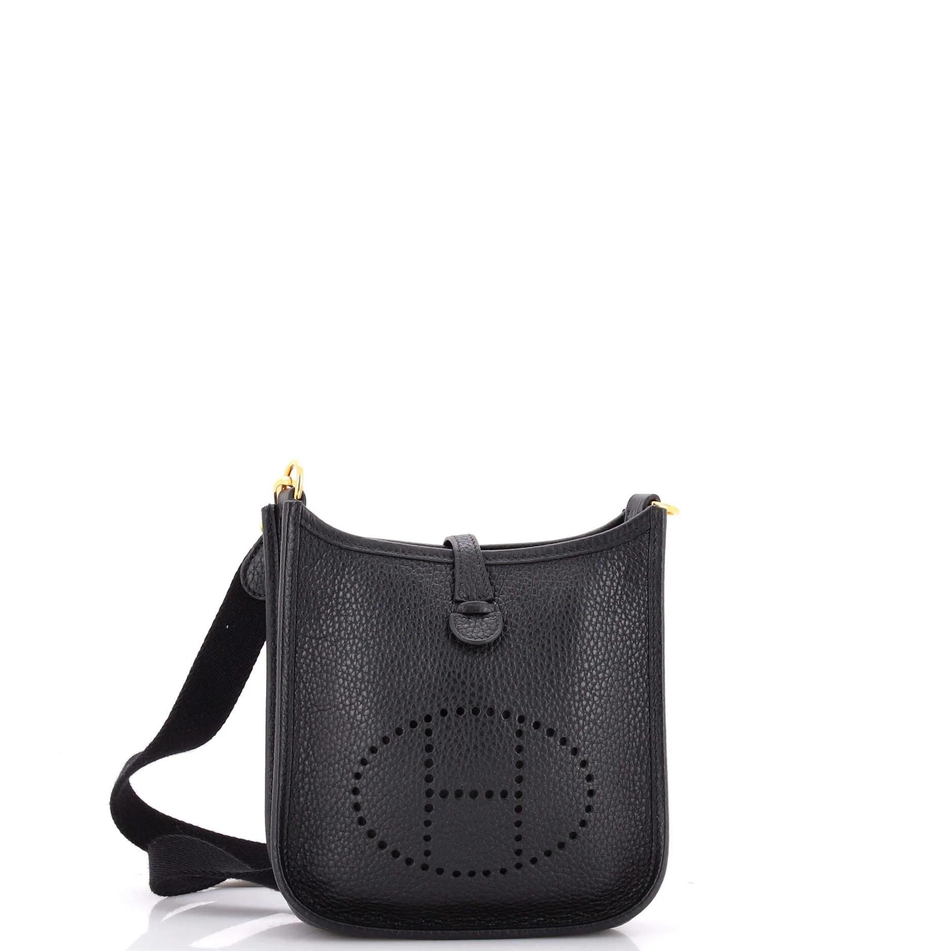 Mini Evelyne leather crossbody bag