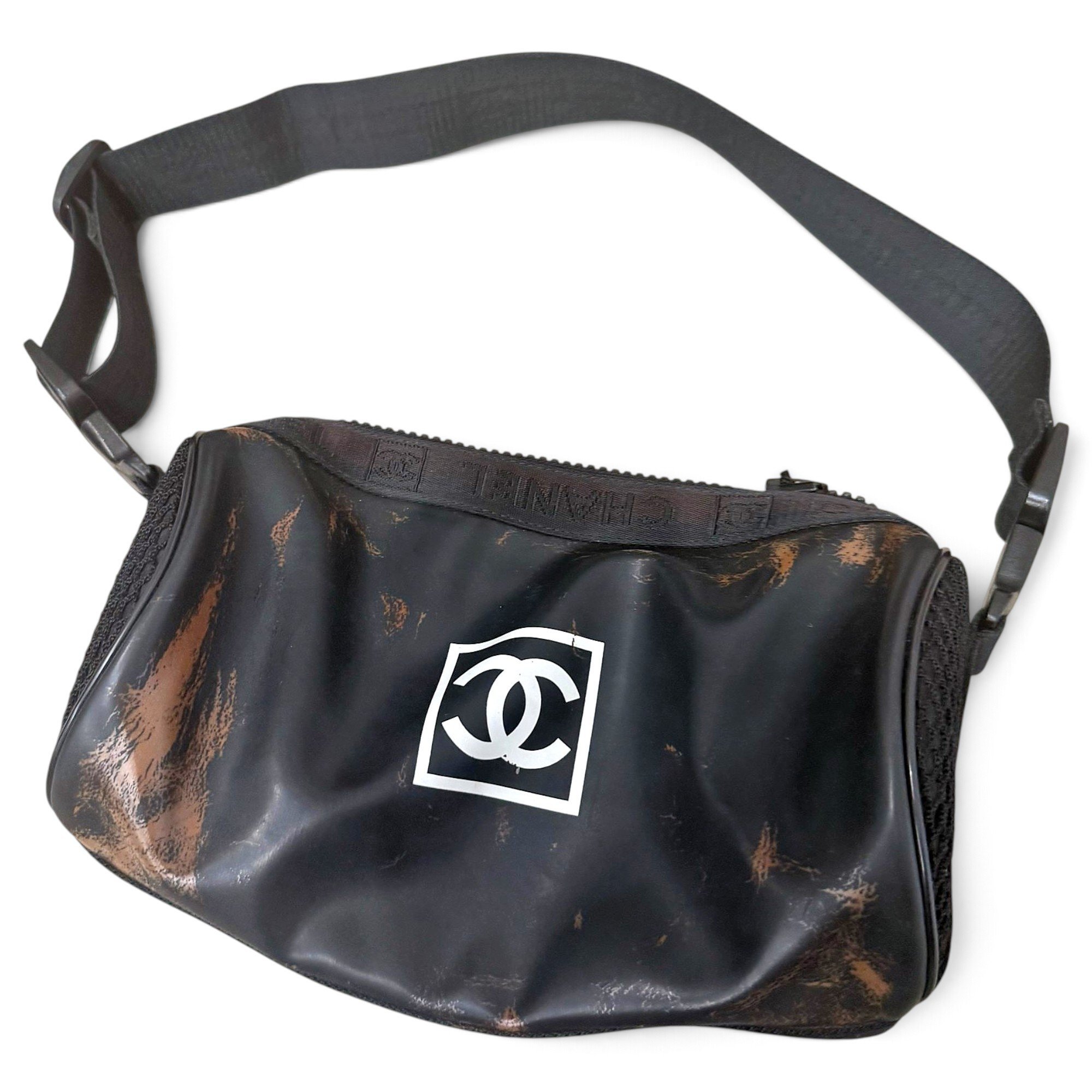 Vinyl bowling bag