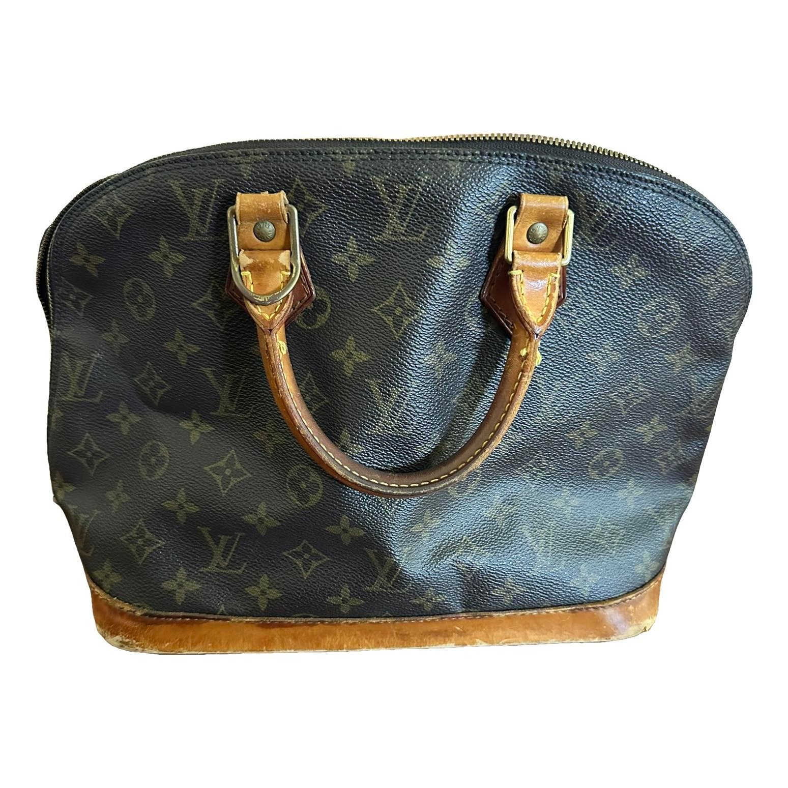 Alma leather handbag