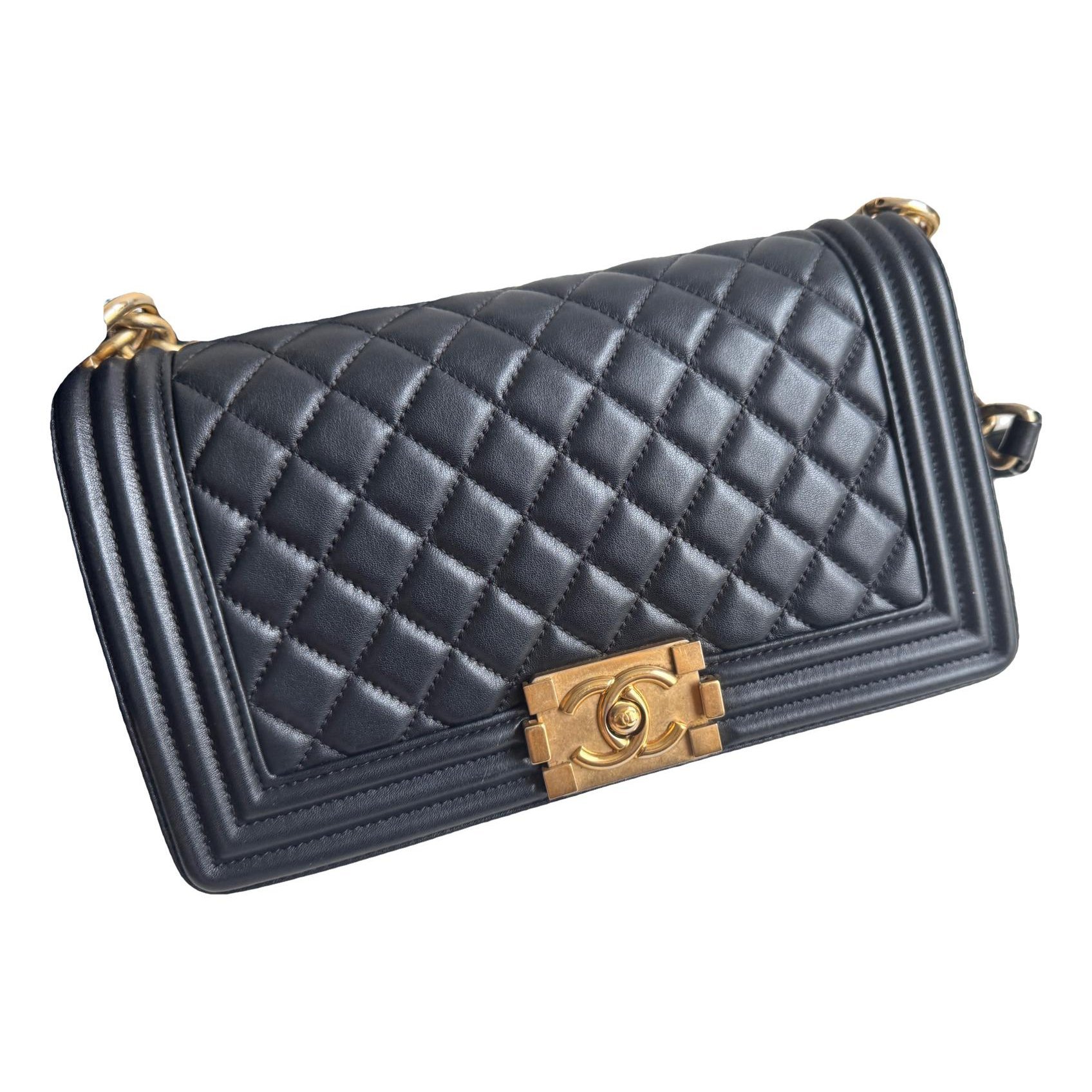 Boy leather crossbody bag