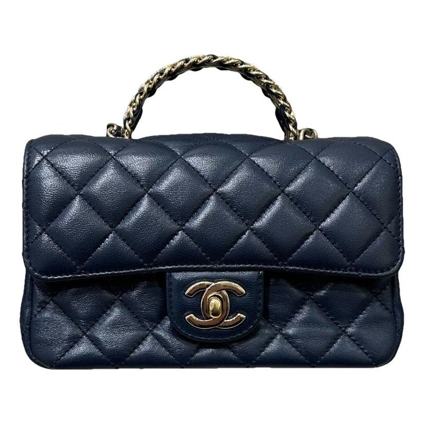 Timeless Classique Top Handle leather handbag