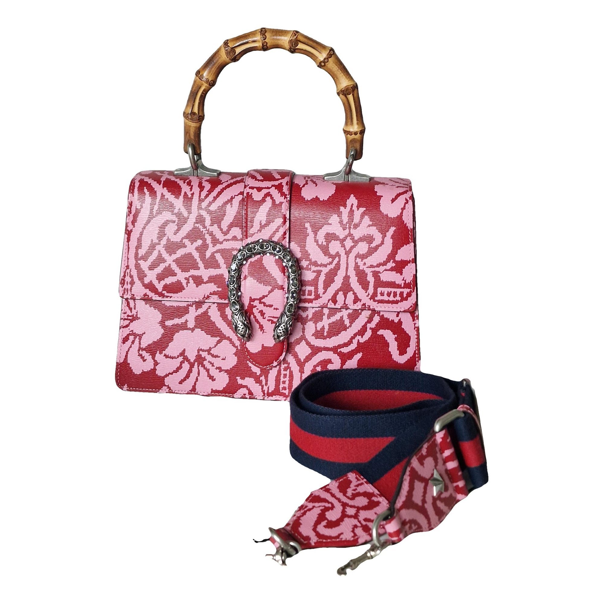 Dionysus Bamboo leather handbag