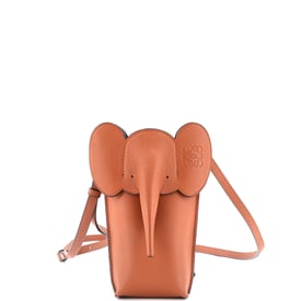 Loewe Elephant Pocket Crossbody Bag Leather