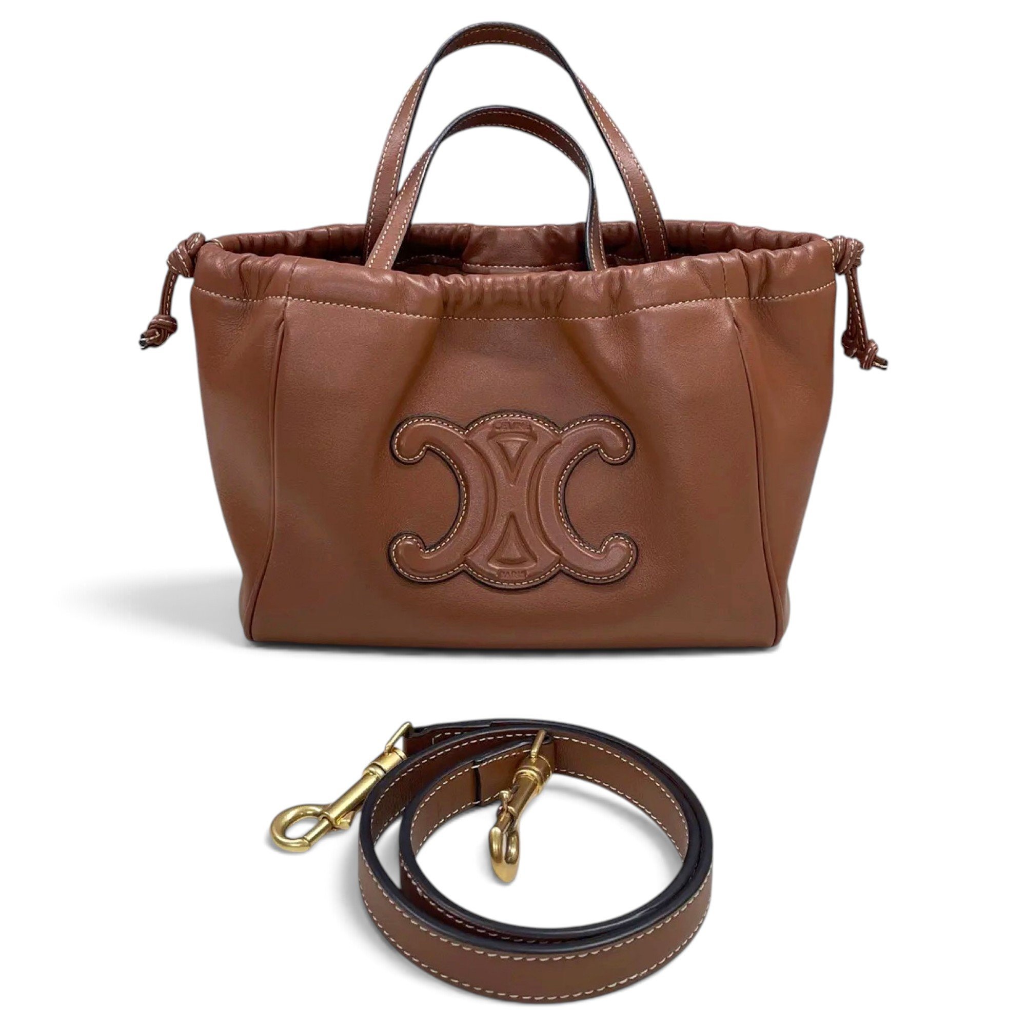 Cabas Phantom leather handbag