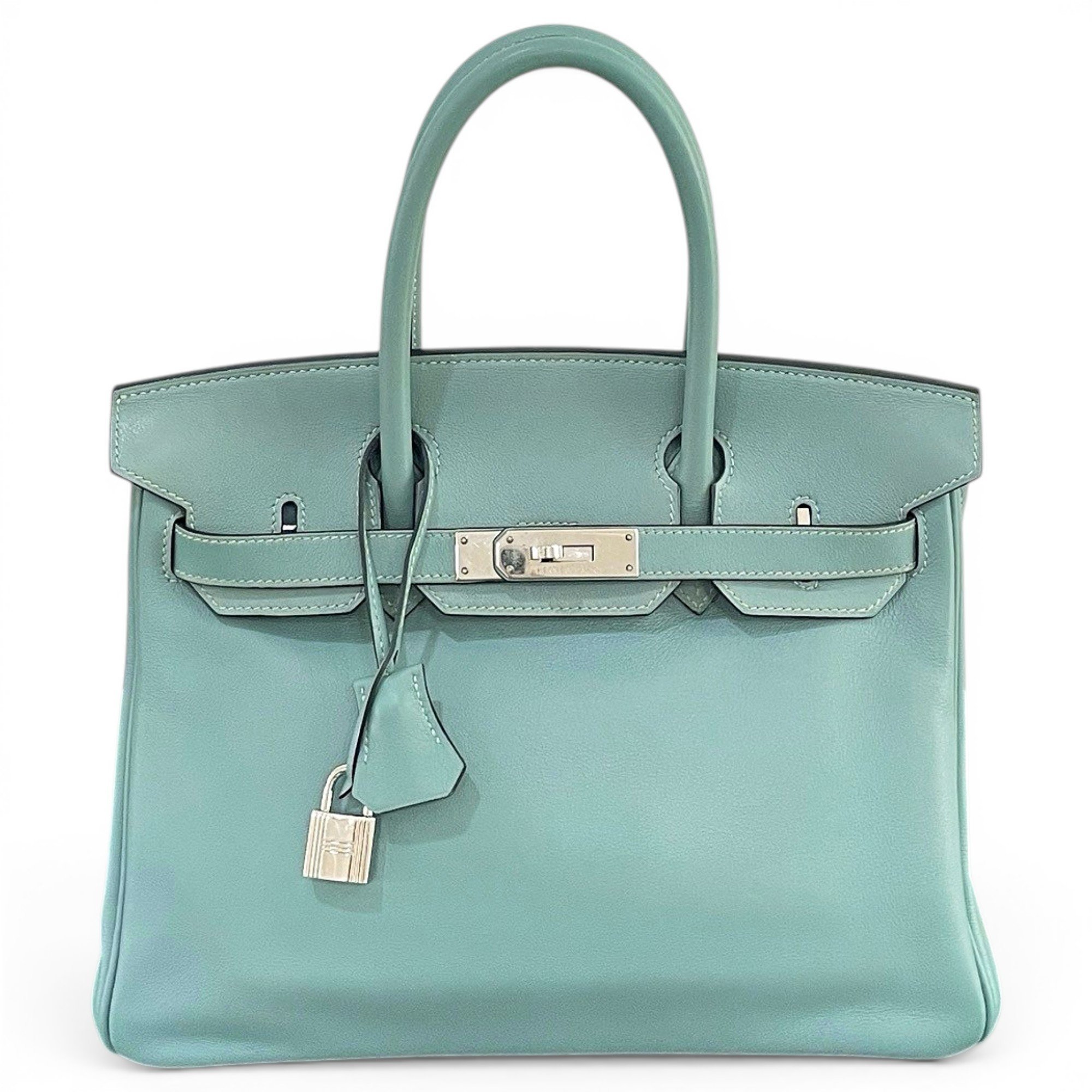 Birkin 30 leather handbag