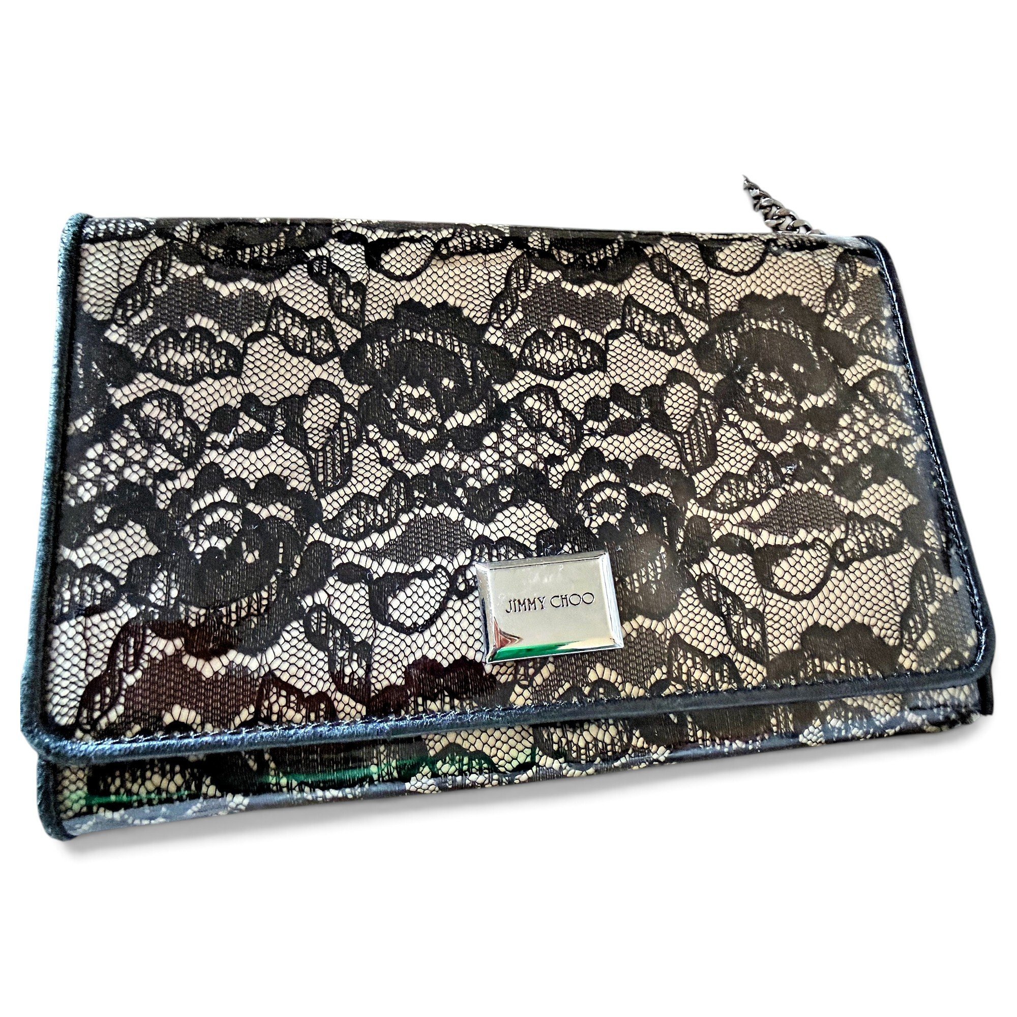 Jimmy Choo Patent leather clutch bag