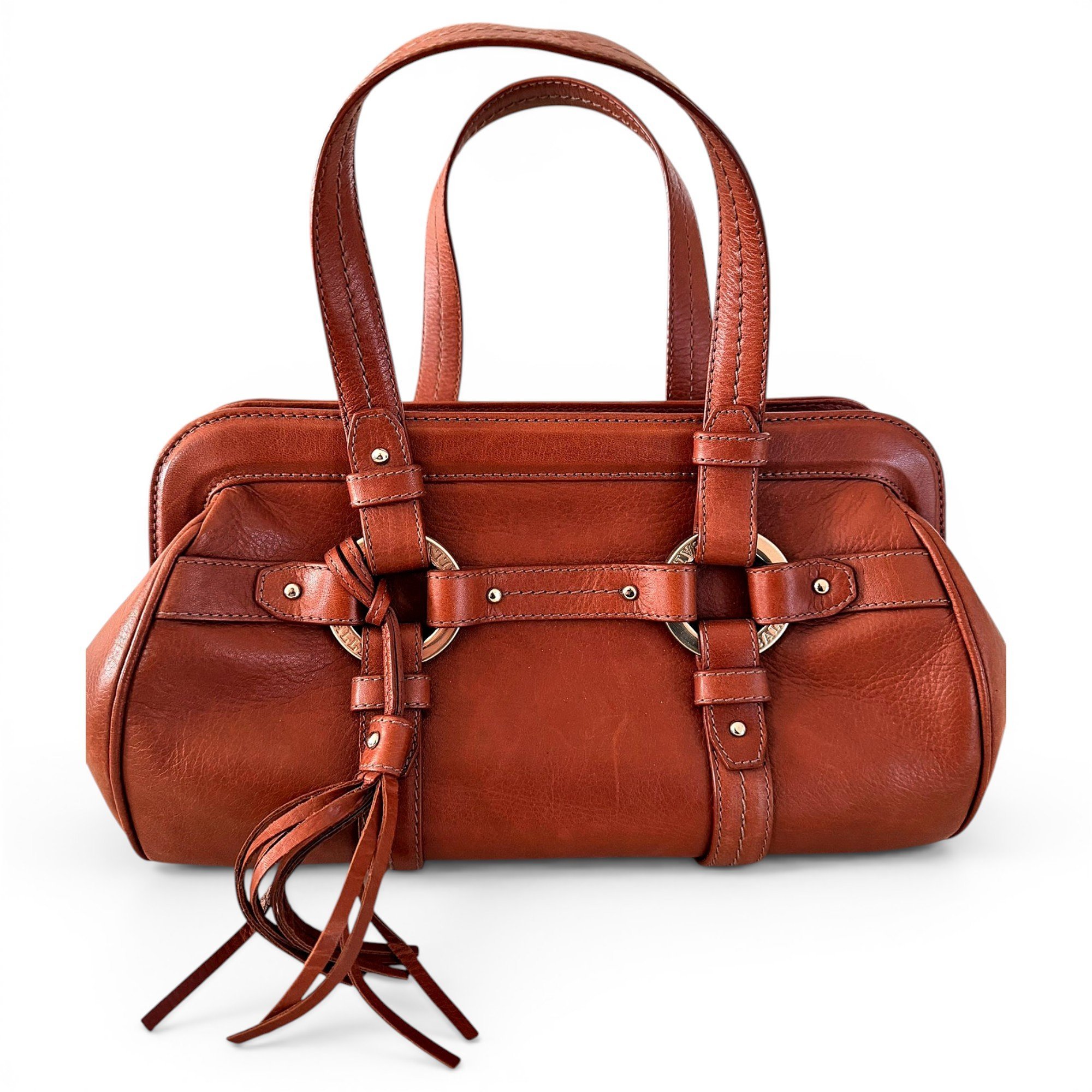 Leather handbag