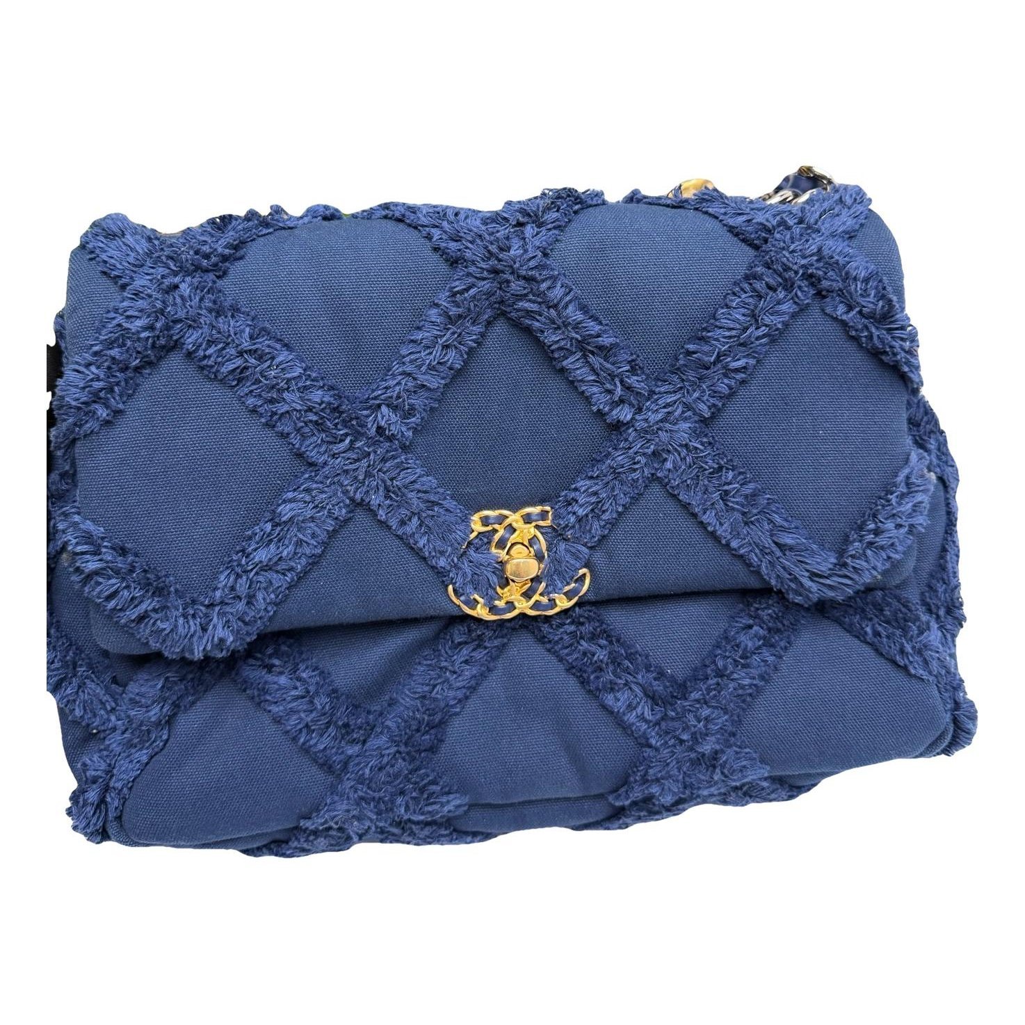 Chanel 19 cloth handbag