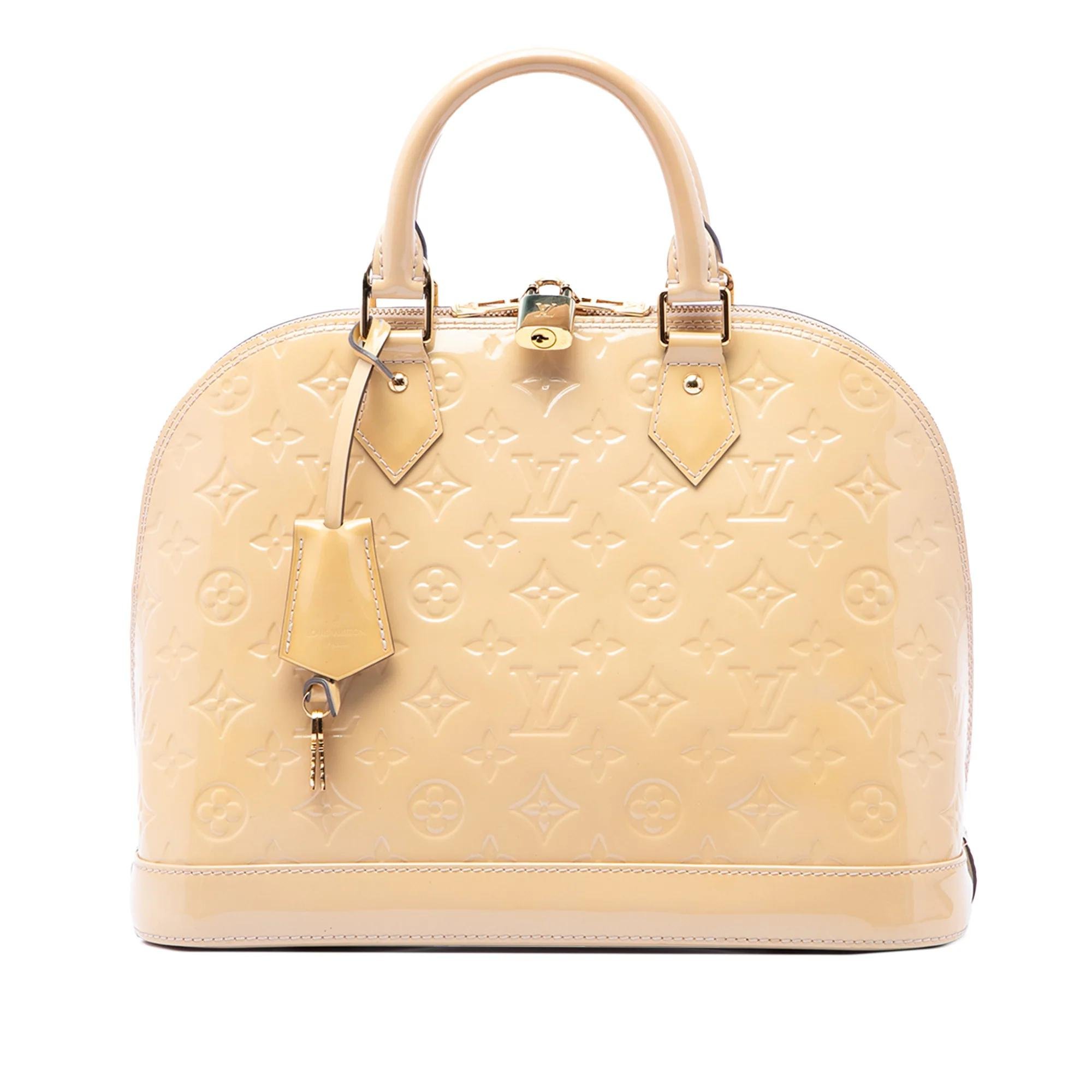 Alma leather handbag