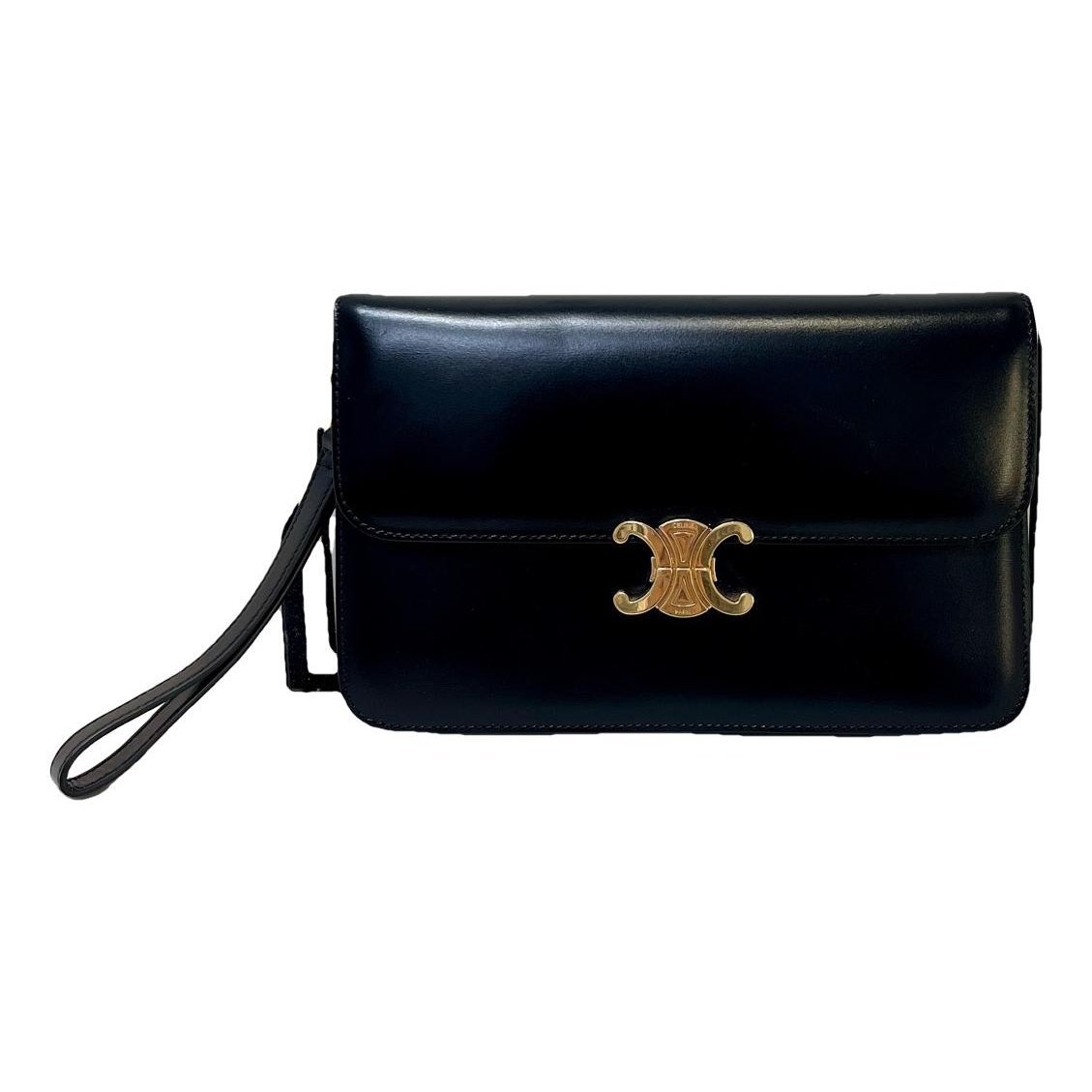Triomphe leather handbag