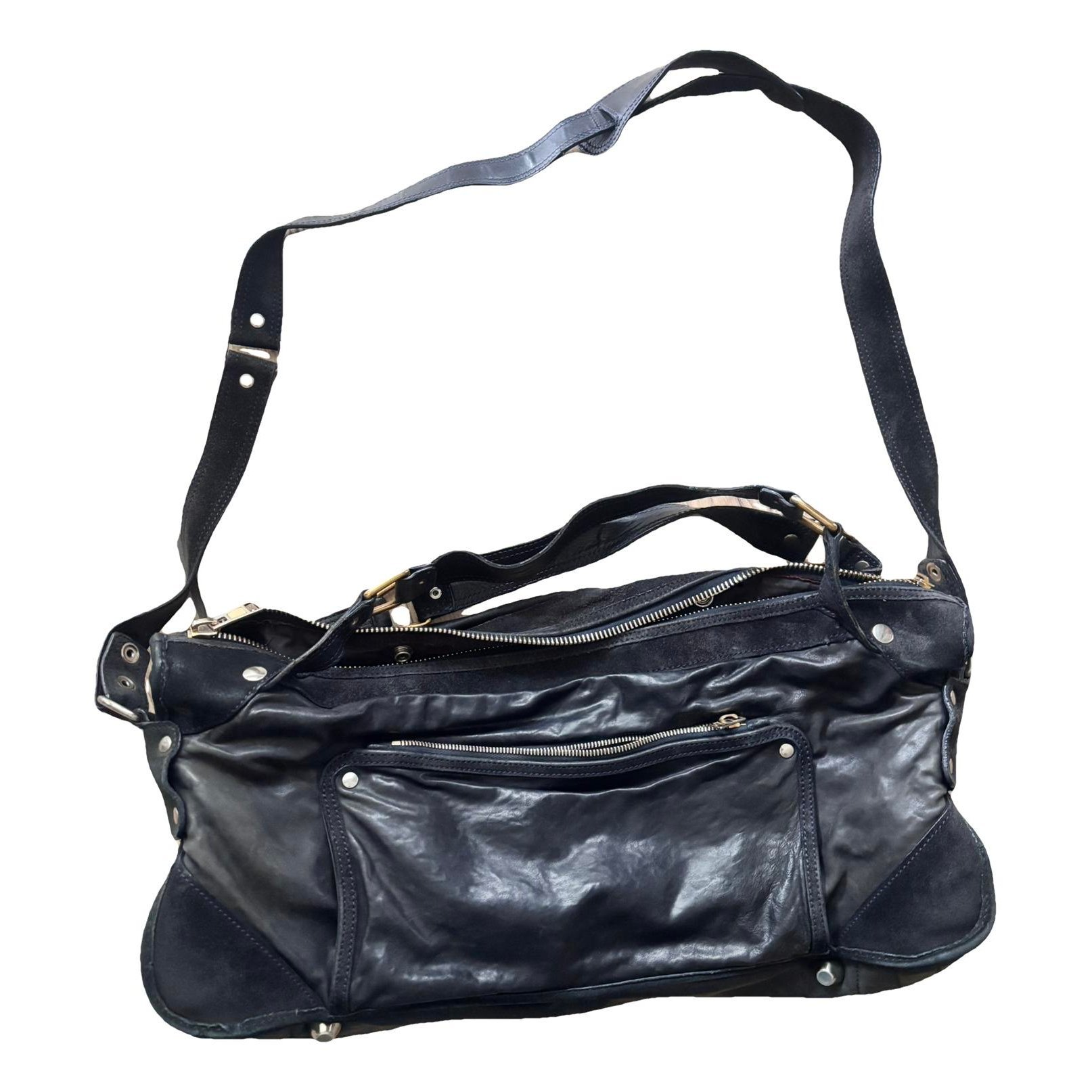 Leather crossbody bag