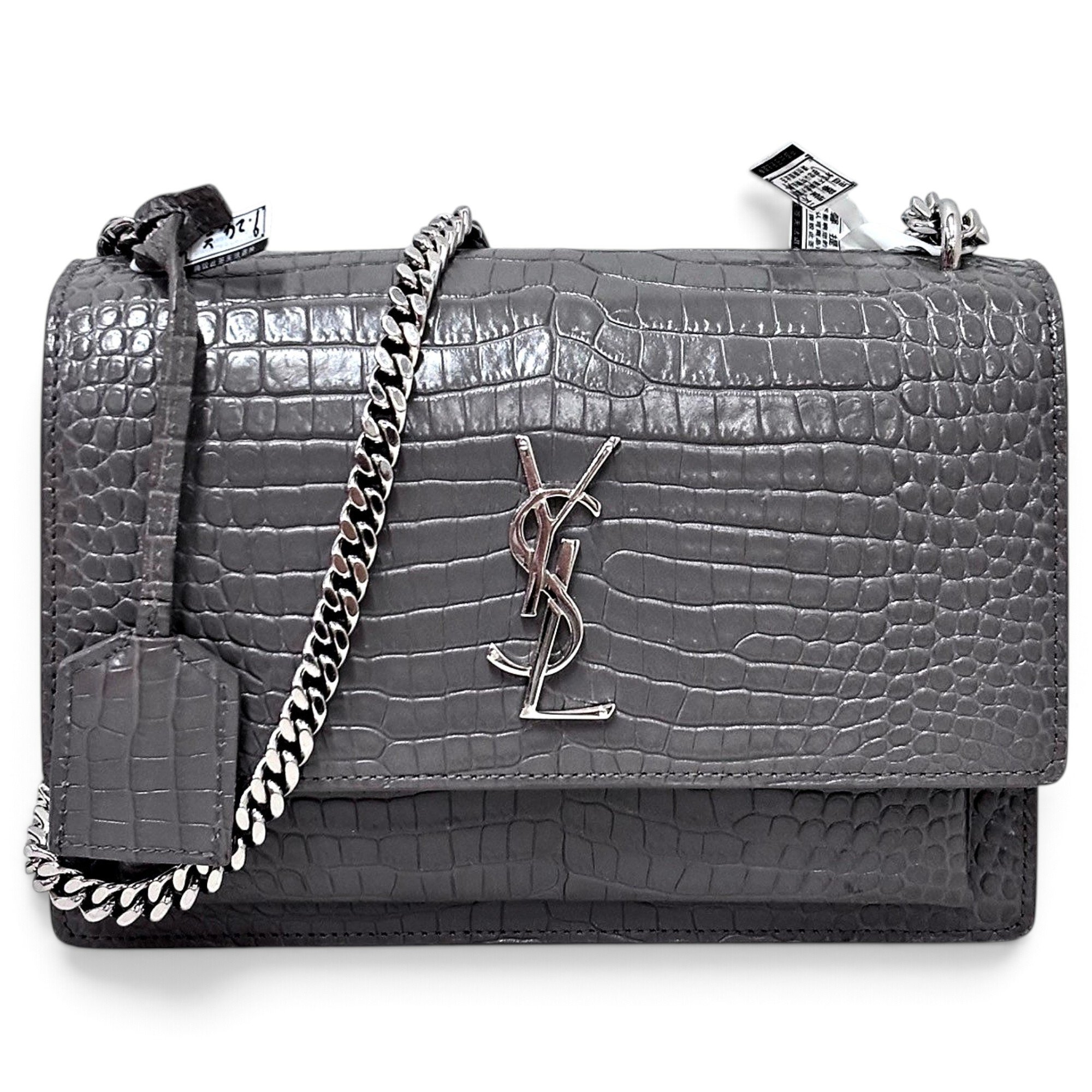 Sunset leather crossbody bag
