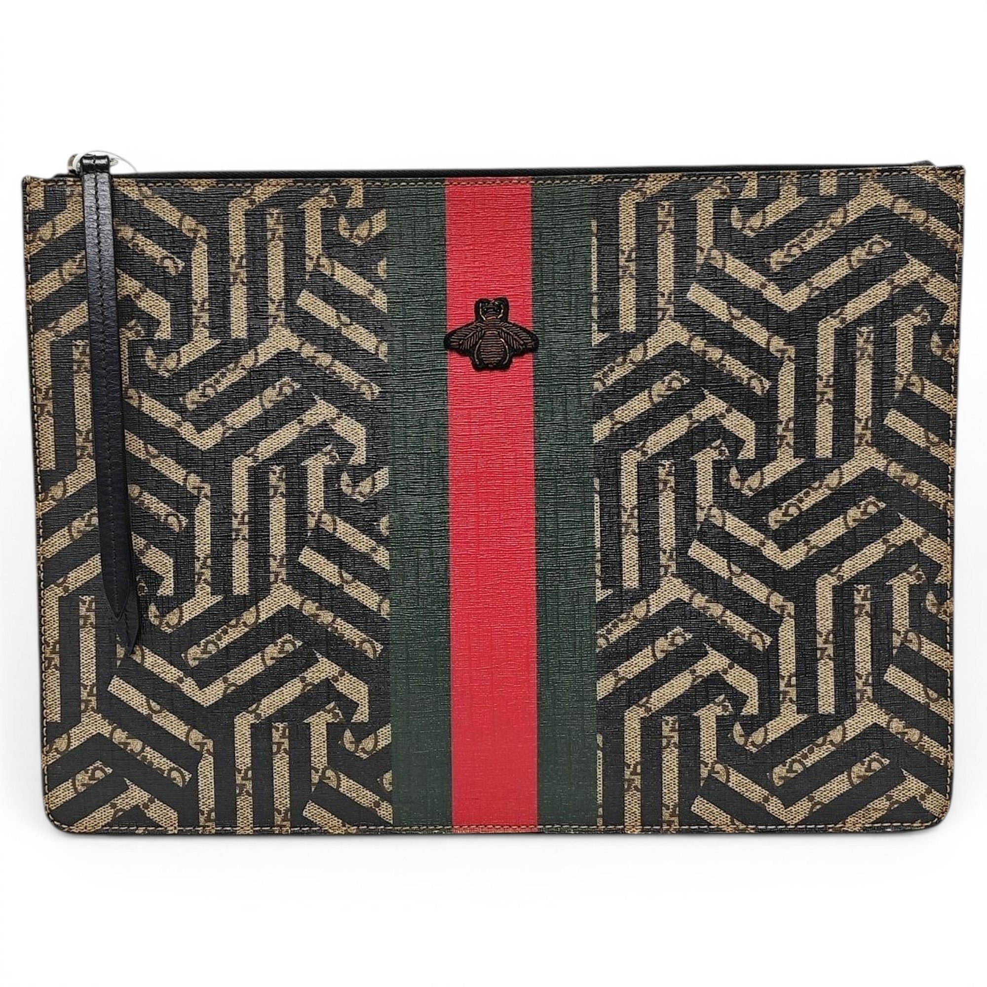 Ophidia GG Supreme leather handbag