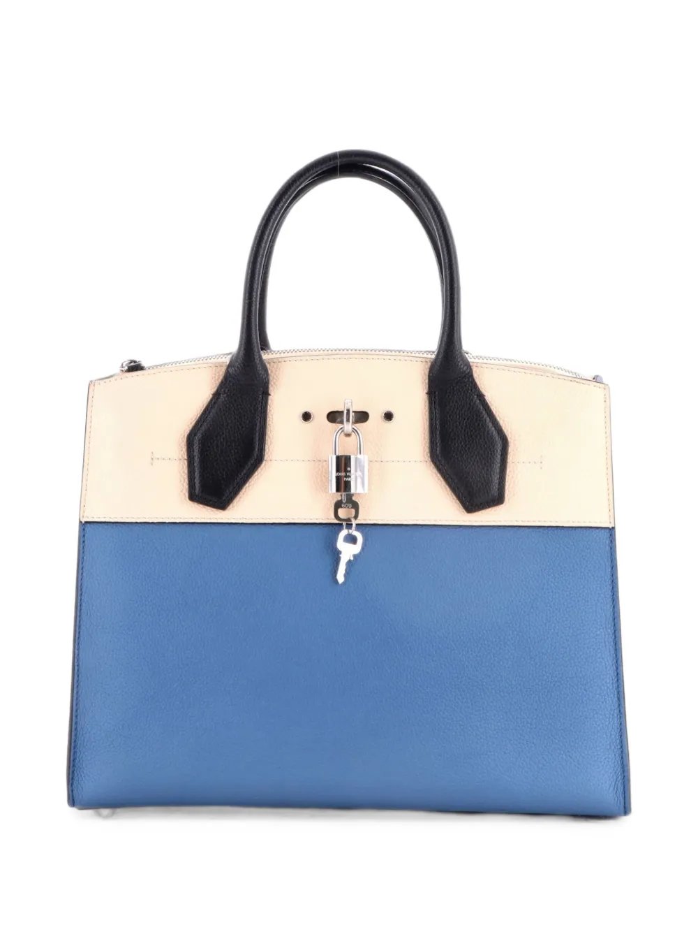 City Steamer Handbag Leather MM tote bag