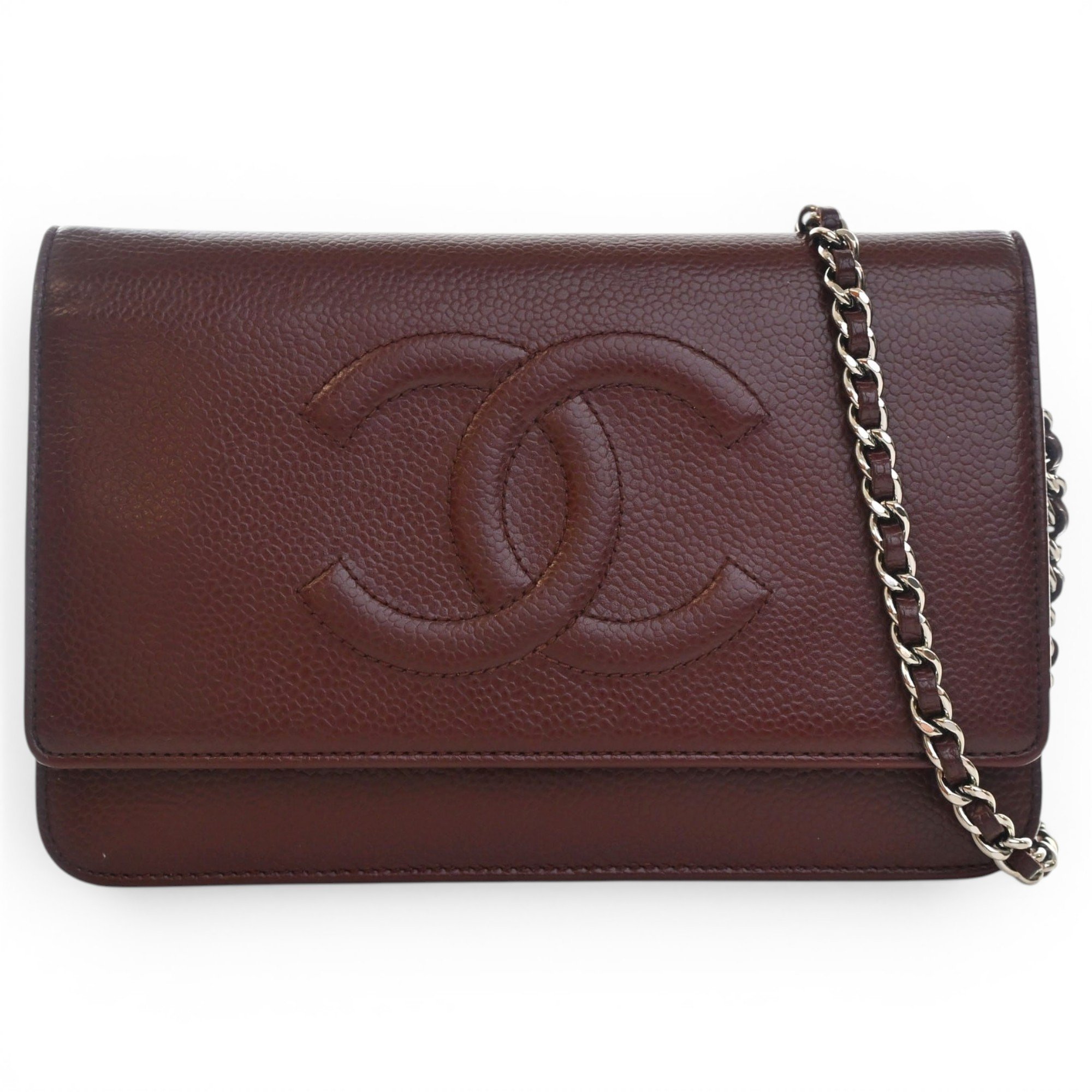 Leather crossbody bag