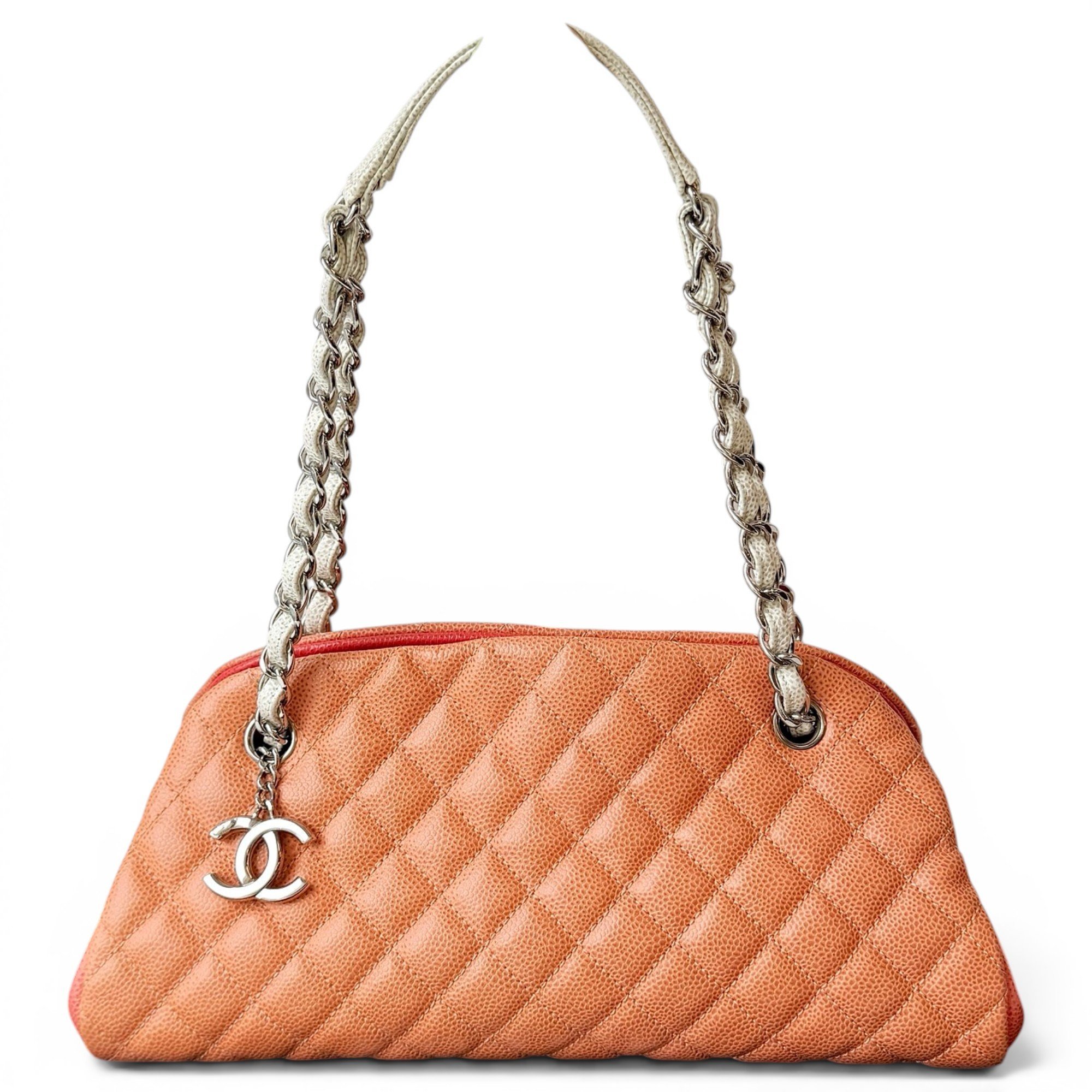 Mademoiselle leather handbag