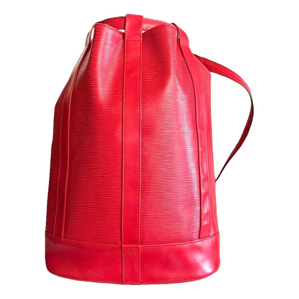 Randonnée patent leather handbag