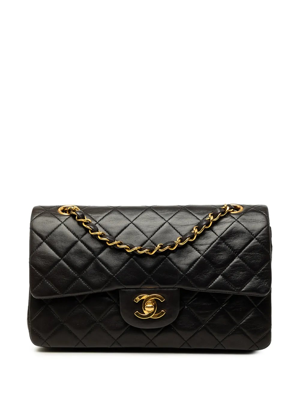 1994-1996 Small Classic Lambskin Double Flap shoulder bag