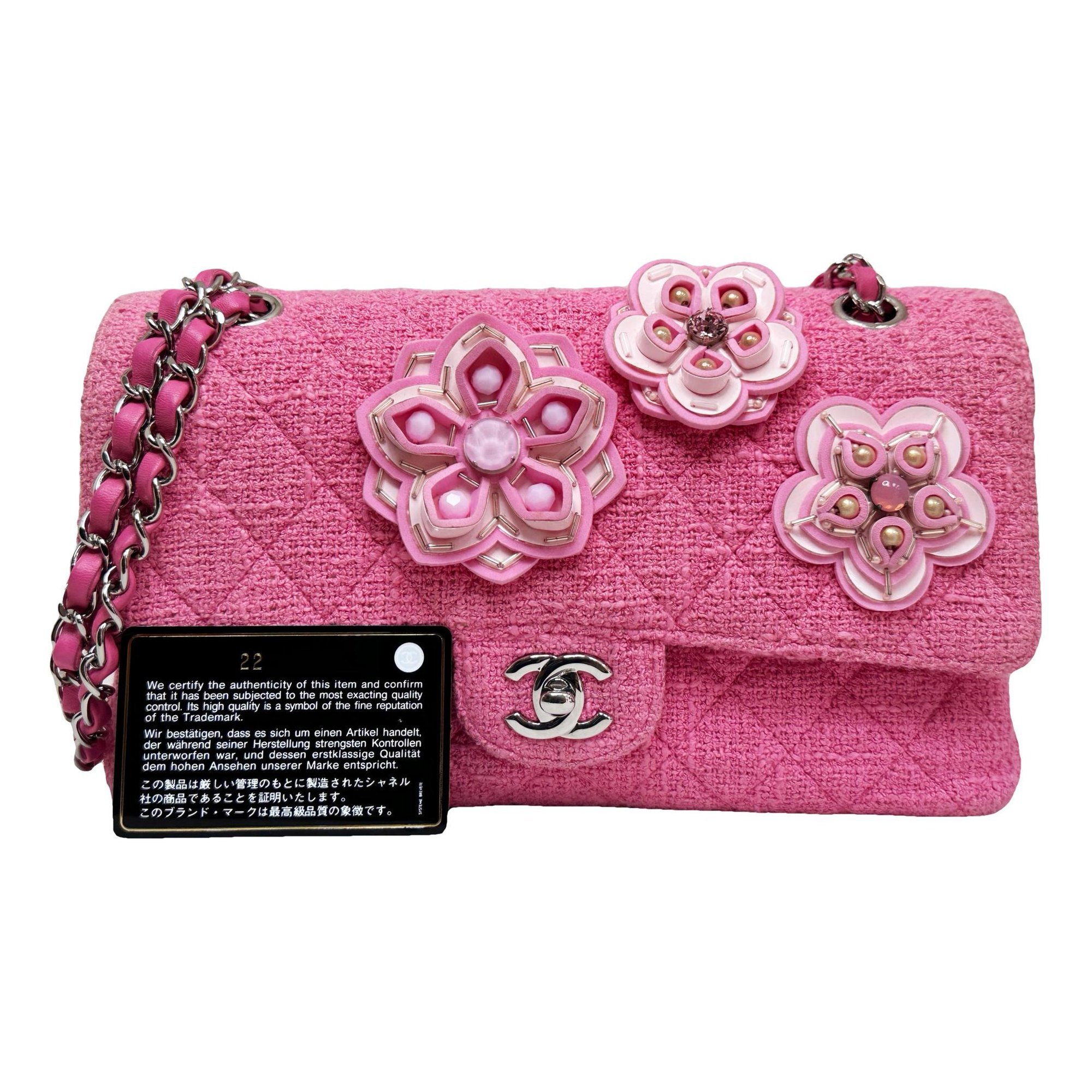 Timeless/Classique tweed crossbody bag