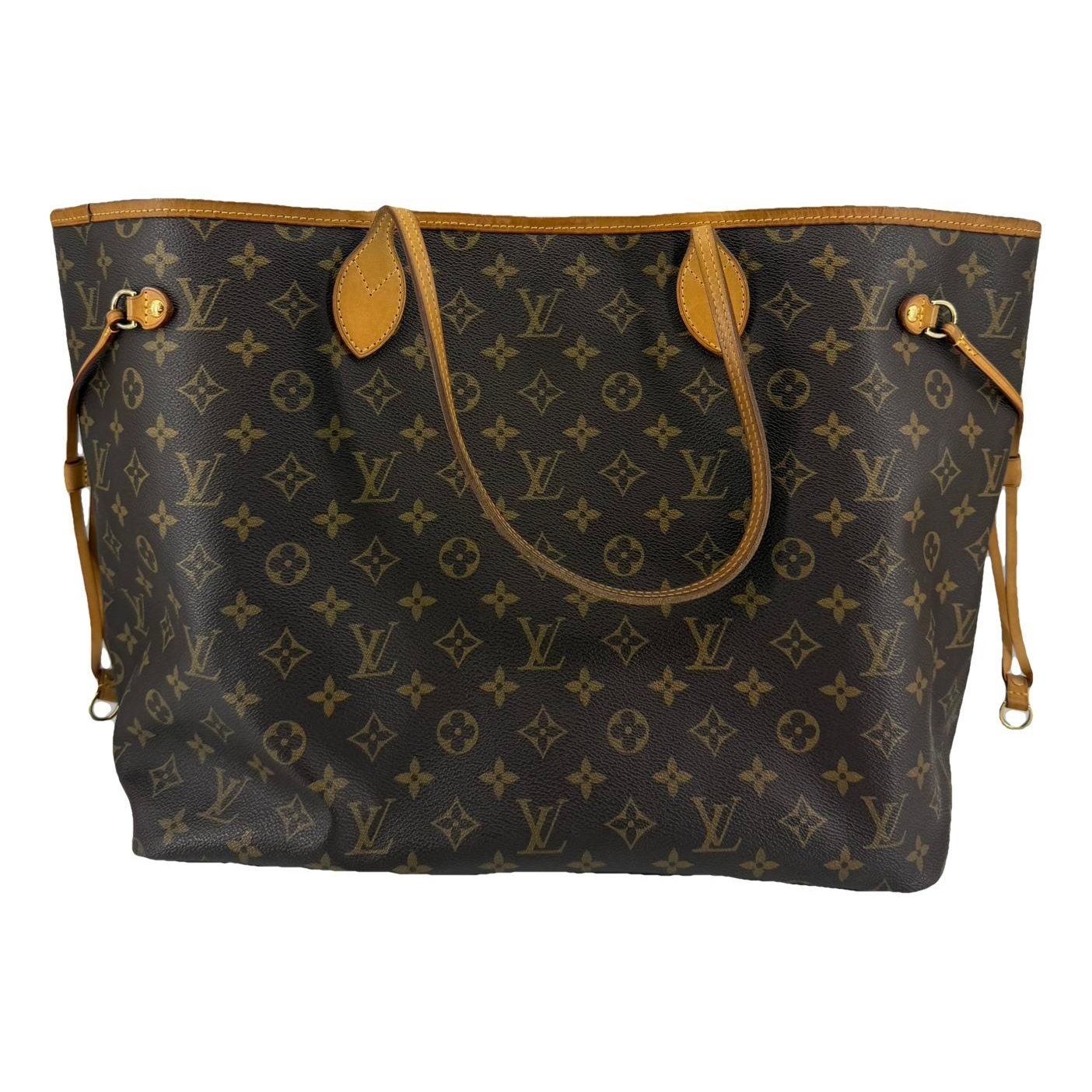 Neverfull leather tote