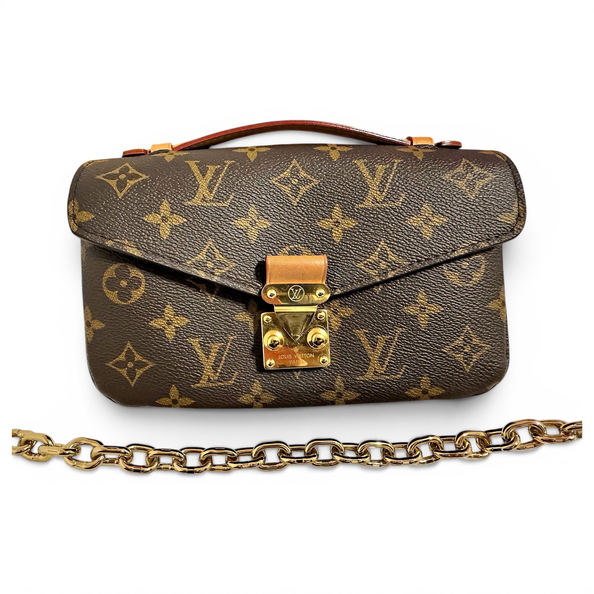 Metis East West leather handbag