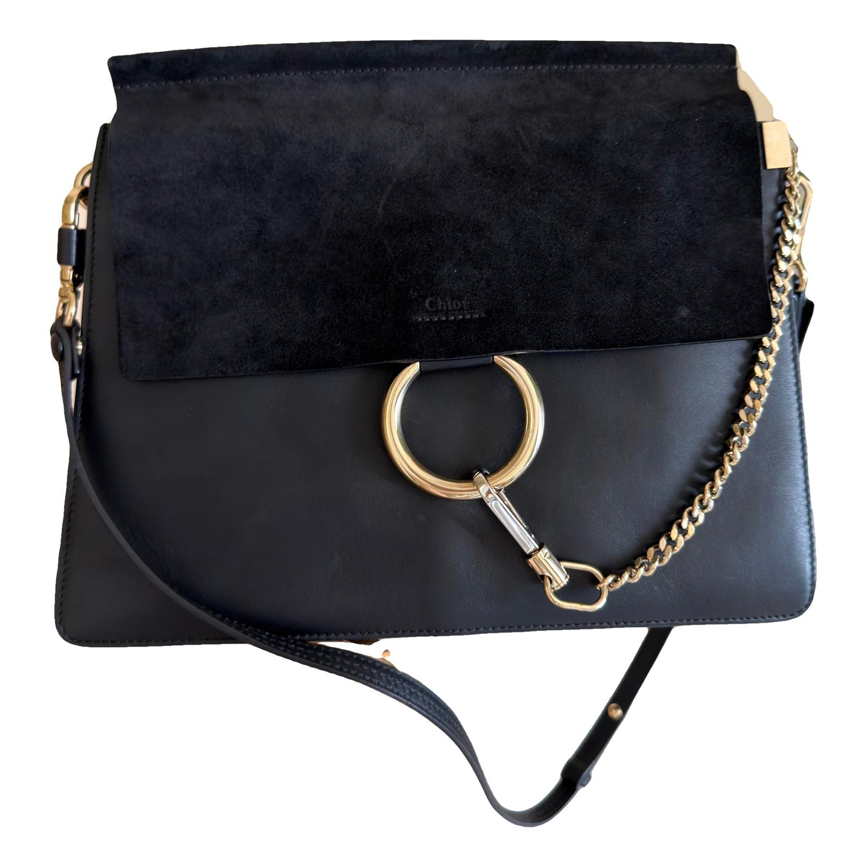 Faye leather handbag