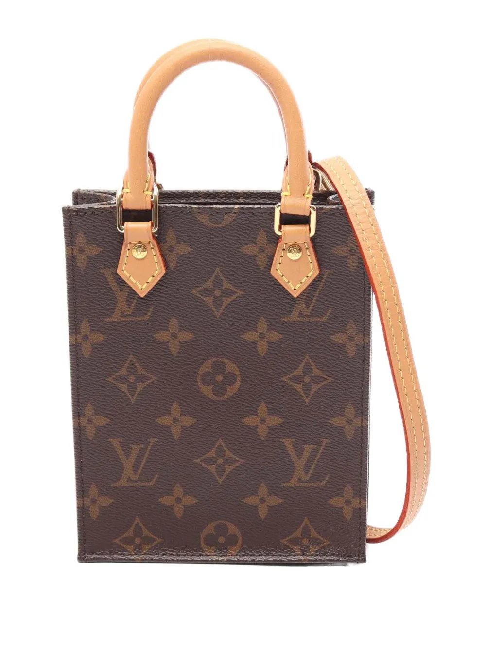 2020 Monogram Petit Sac Plat satchel
