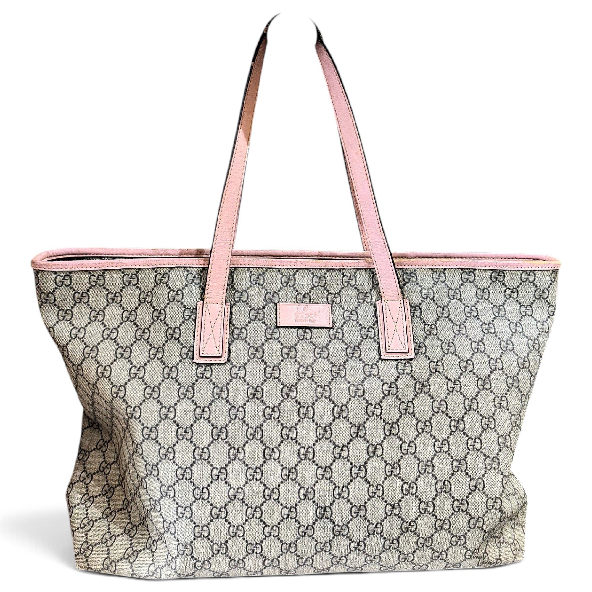 Leather tote