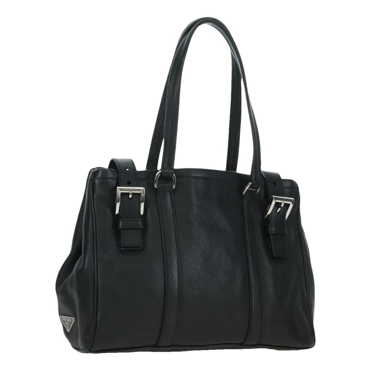Leather tote